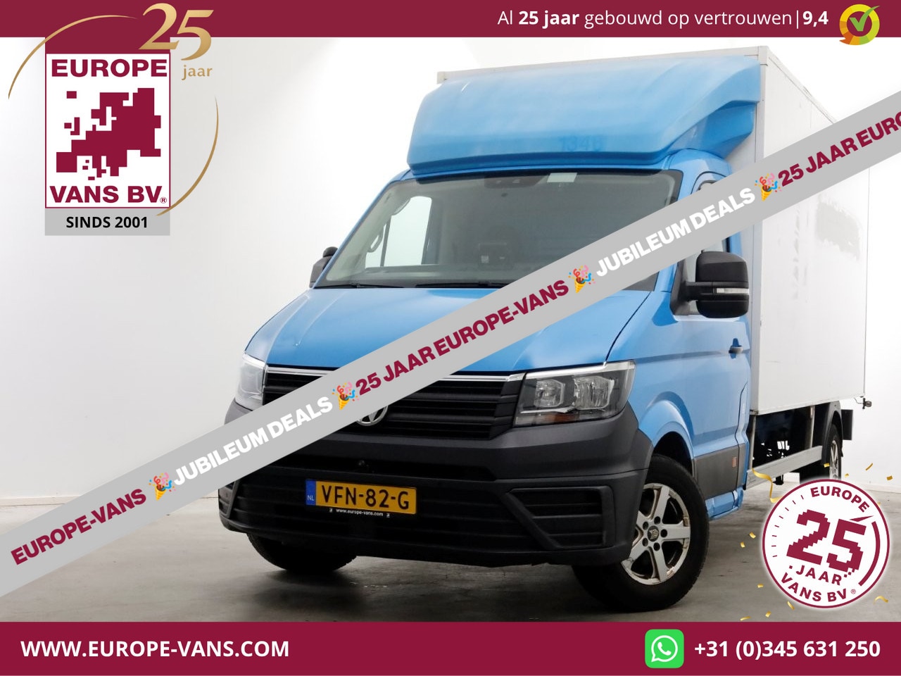 Volkswagen Crafter - 35 2.0 TDI E6 Bakwagen met achterdeuren 2-Persoons 03-2020 - AutoWereld.nl