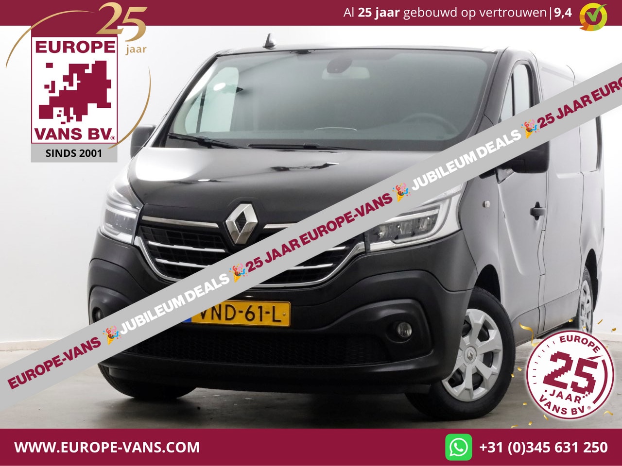 Renault Trafic - 2.0 dCi 120pk L1H1 Comfort Navi/Camera/Inrichting 11-2021 - AutoWereld.nl