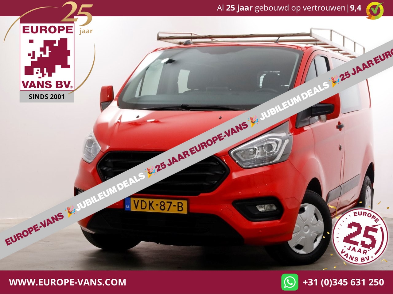 Ford Transit Custom - 2.0 TDCI 130pk L1H1 Trend D.C. Airco/Navi/Imperiaal 11-2019 - AutoWereld.nl