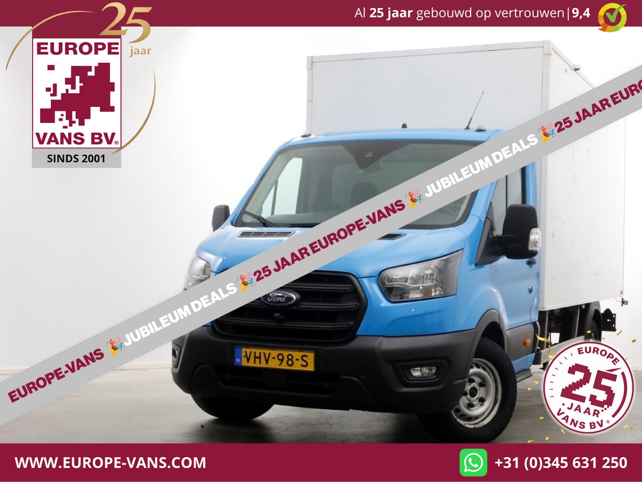 Ford Transit - 350 2.0 TDCI 130pk Bakwagen met achterdeuren 2-Persoons 12-2020 - AutoWereld.nl