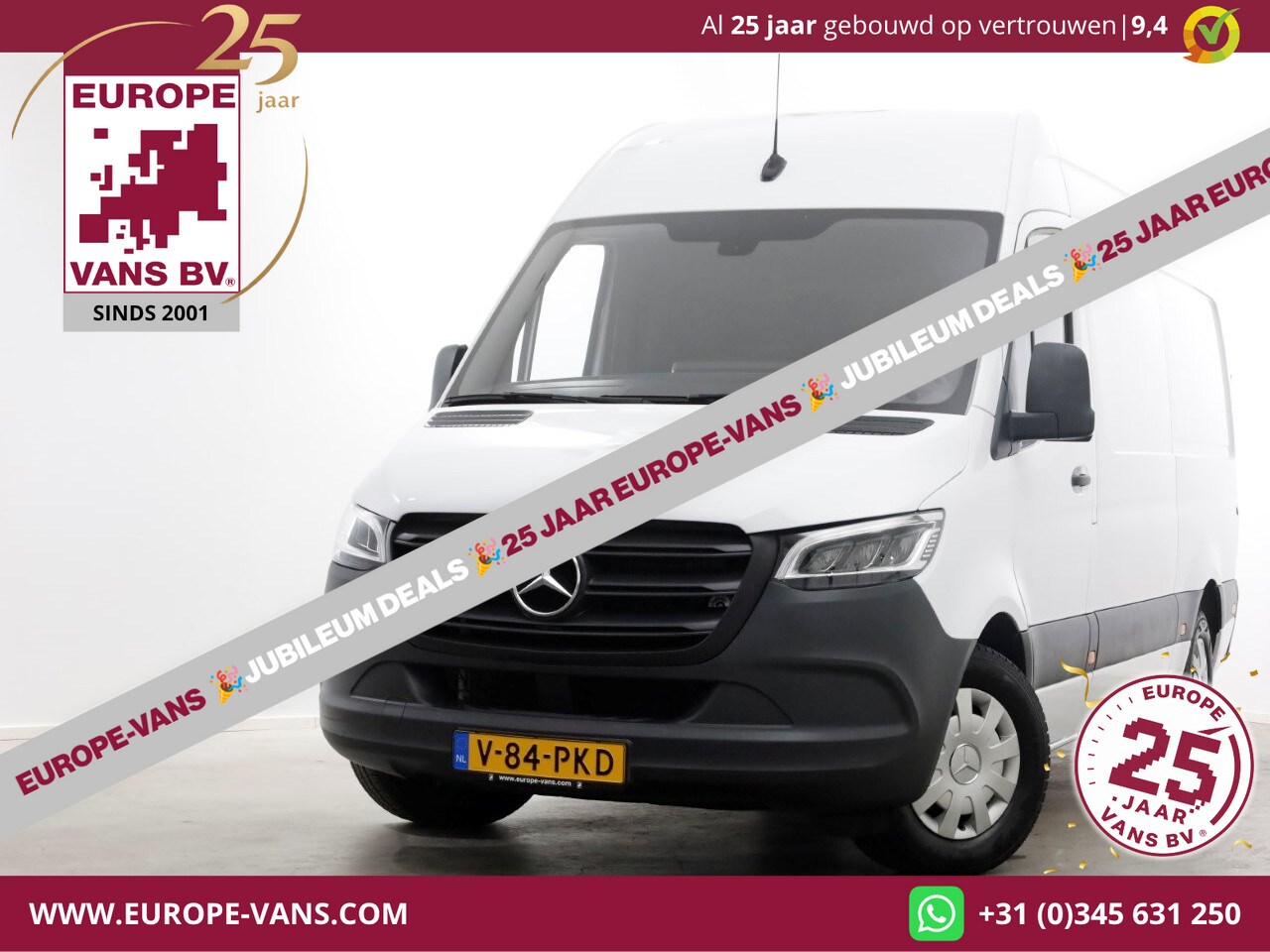Mercedes-Benz Sprinter - 315 CDI 150pk RWD L2H2 LED/Airco/CarPlay 05-2021 - AutoWereld.nl