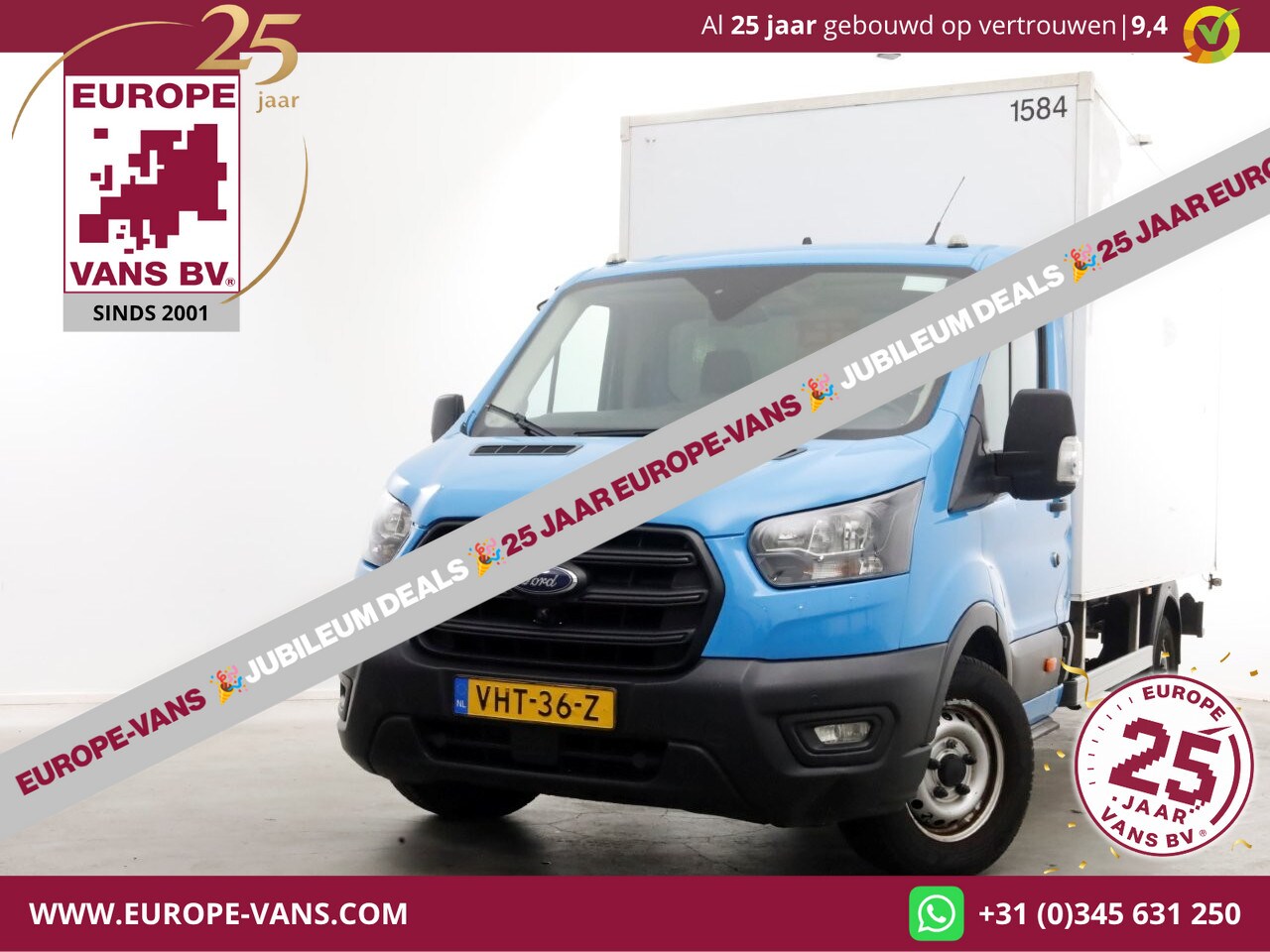 Ford Transit - 350 2.0 TDCI 130pk E6 Bakwagen met achterdeuren 2-Persoons 12-2020 - AutoWereld.nl