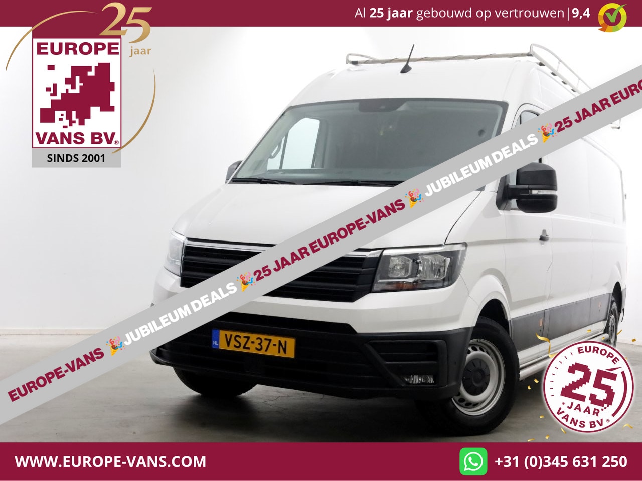 Volkswagen Crafter - 35 2.0 TDI 140pk L4H3 (L3H2) Maxi Airco/Camera/Imperiaal 12-2022 - AutoWereld.nl