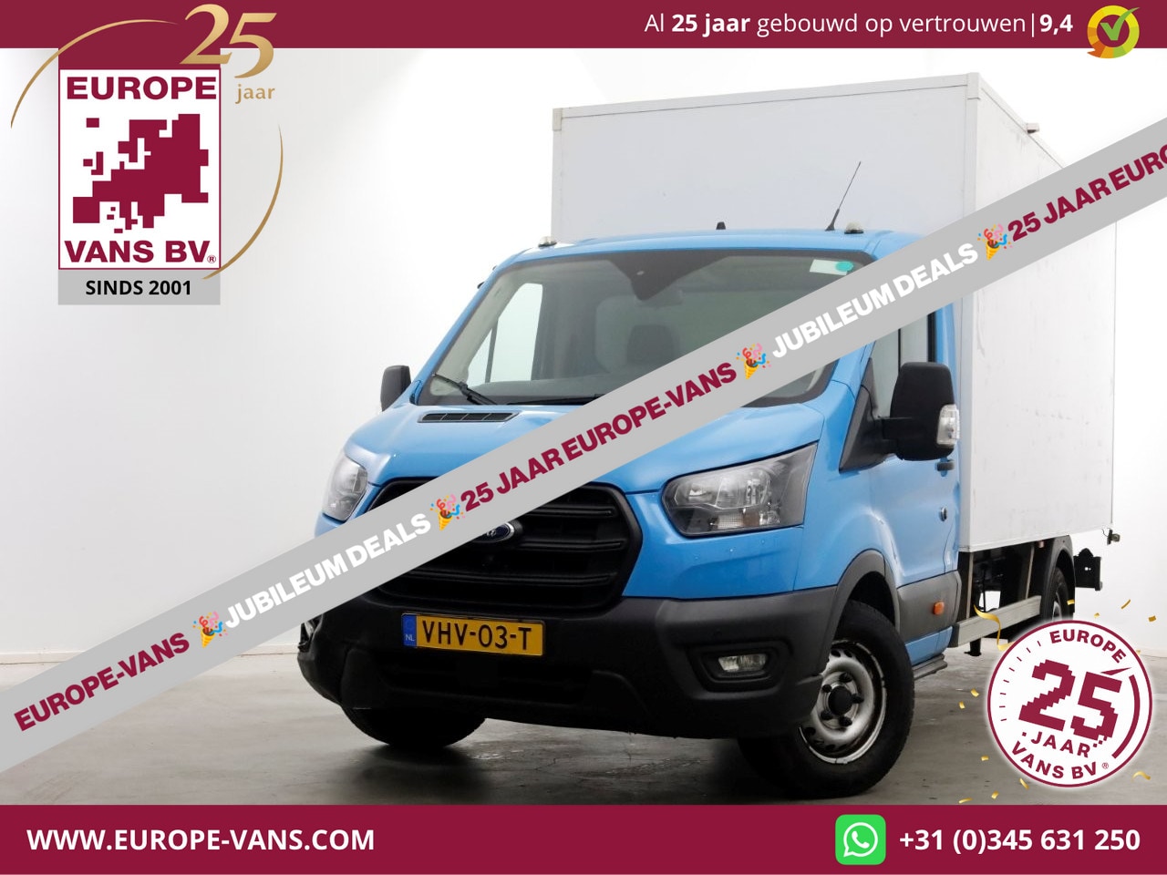 Ford Transit - 350 2.0 TDCI 130pk E6 Bakwagen met achterdeuren 2-Persoons 12-2020 - AutoWereld.nl