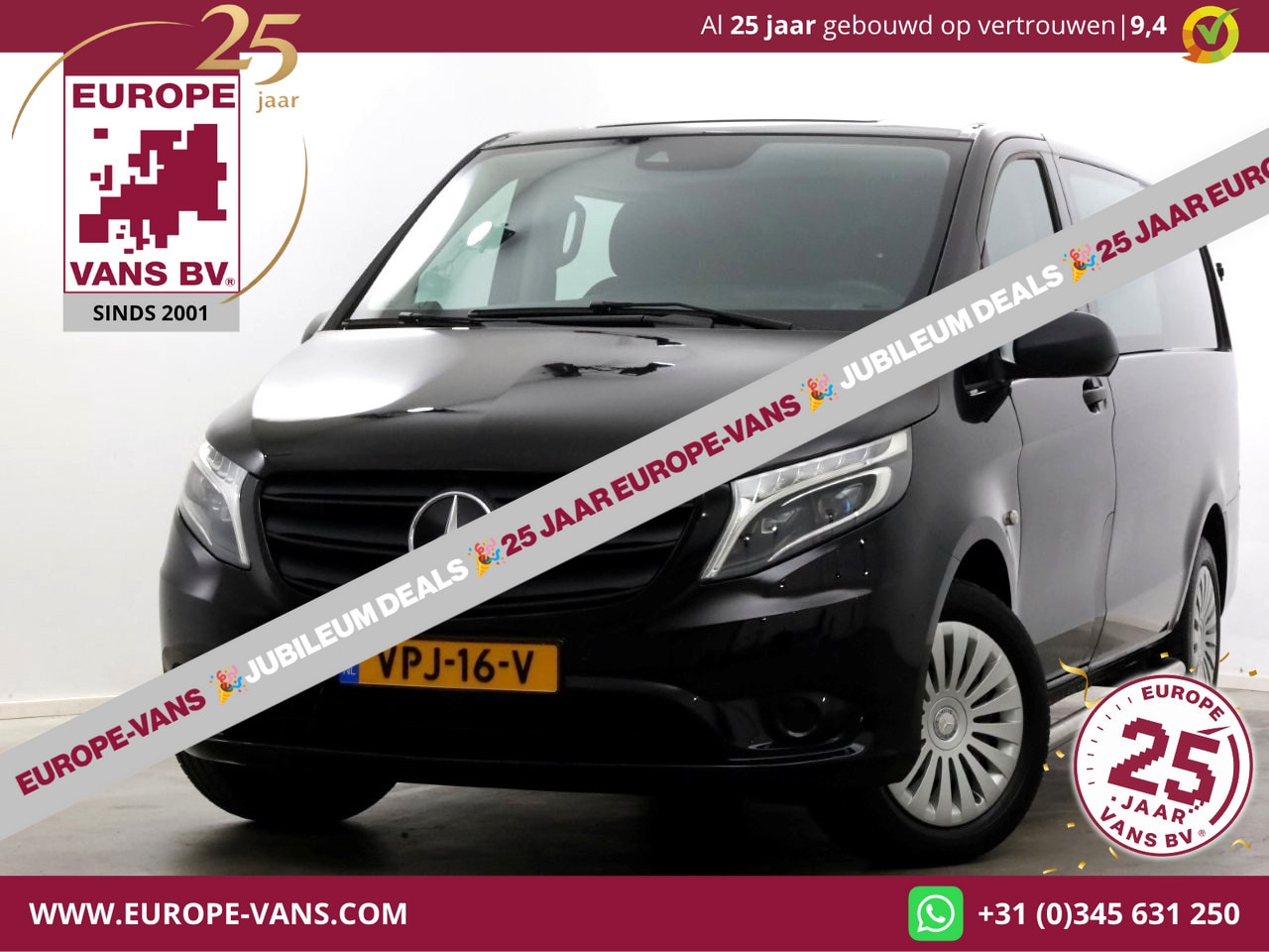 Mercedes-Benz Vito - 116 CDI 163pk 9G Automaat Lang D.C. 4x4 ZG2 ACC/LED/Navi/Camera 06-2022 - AutoWereld.nl