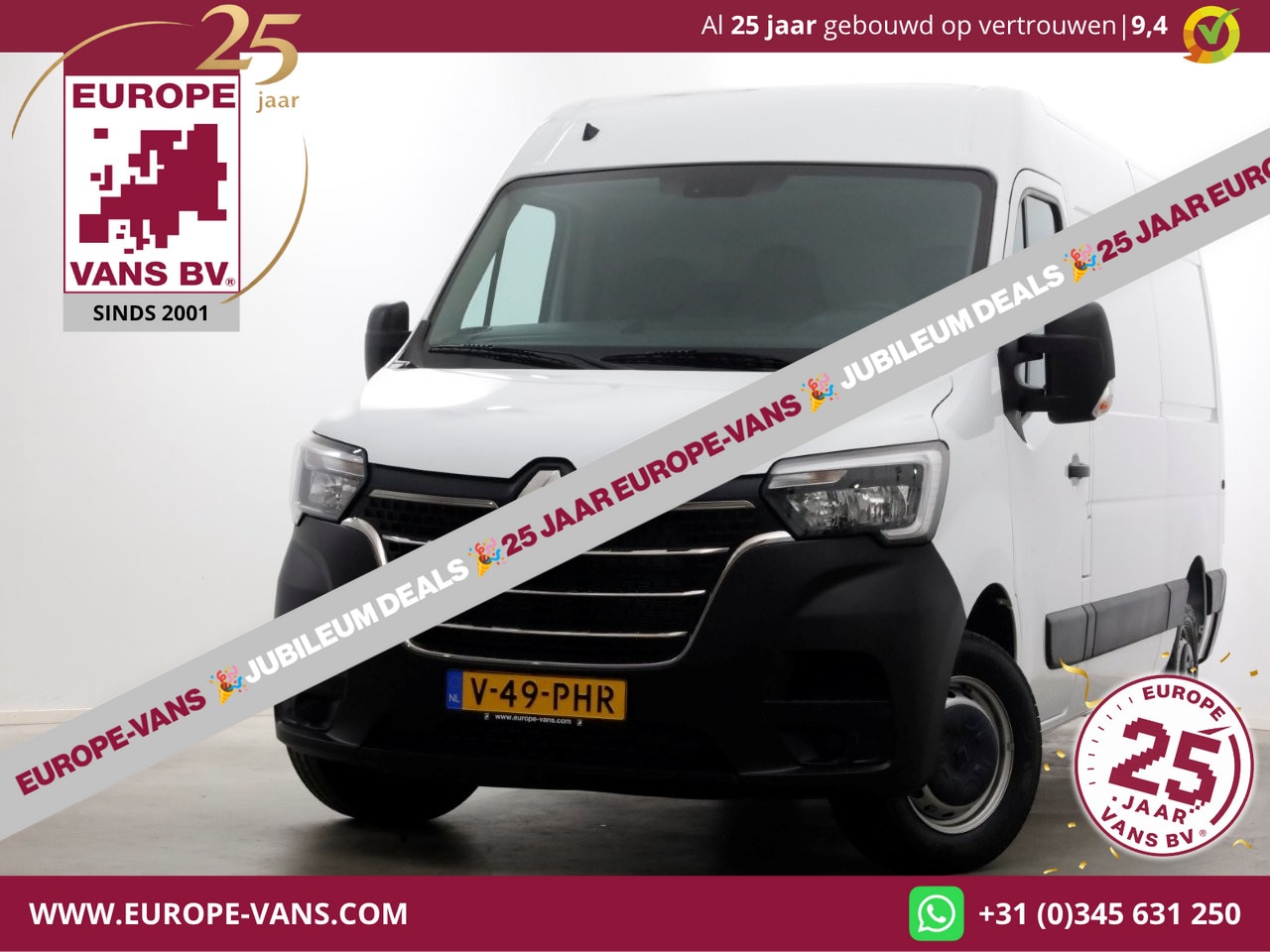 Renault Master - T35 2.3 dCi 135pk L2H2 Comfort Airco/Navi NIEUW BPM-vrij 03-2023 - AutoWereld.nl