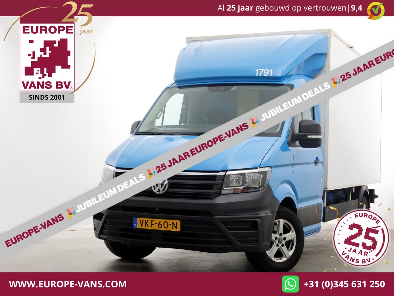 Volkswagen Crafter - 35 2.0 TDI E6 Bakwagen met achterdeuren 2-Persoons 04-2021 - AutoWereld.nl