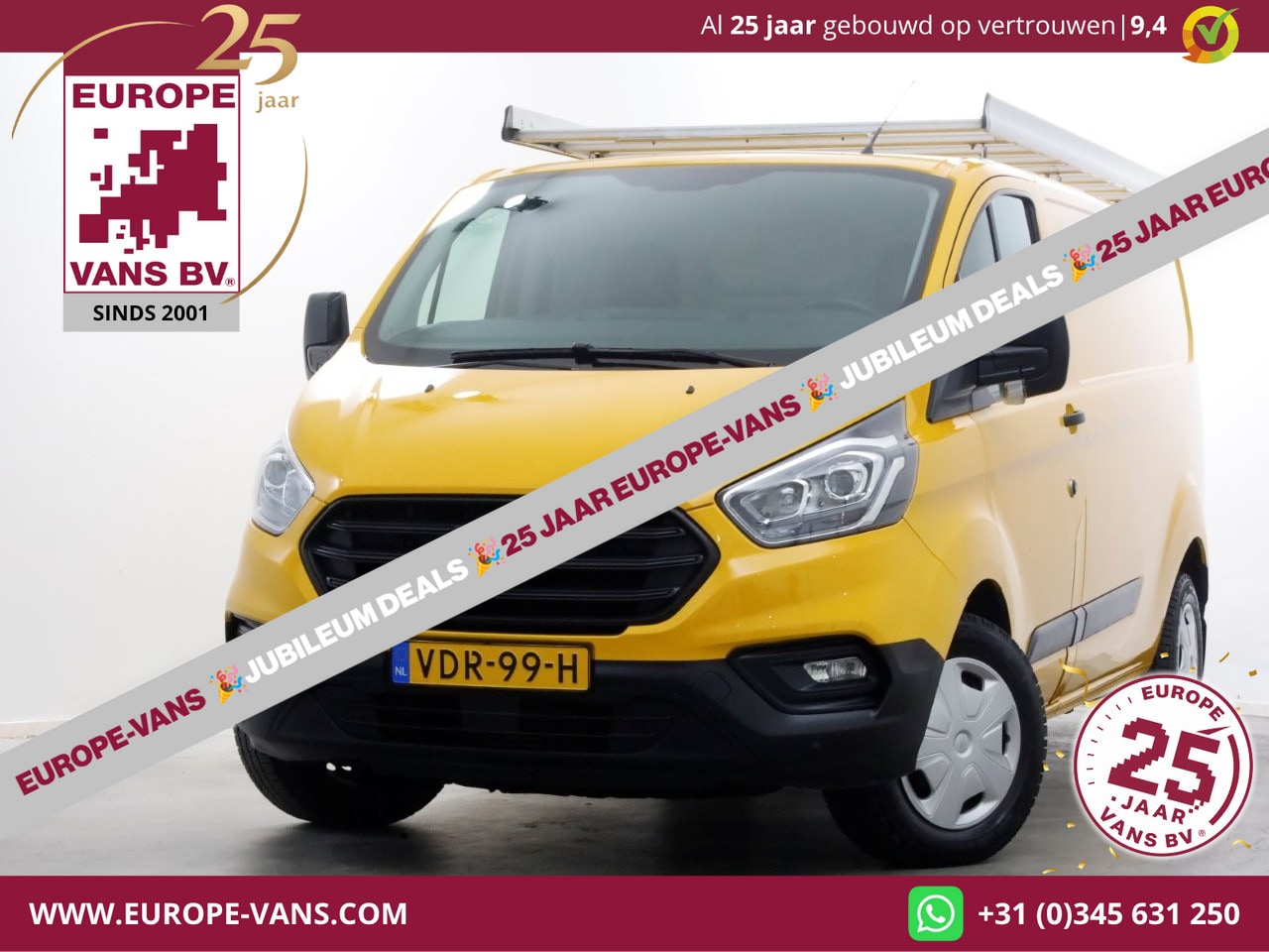 Ford Transit Custom - 340 2.0 TDCI 130pk L2H1 Trend Airco/Trekhaak 2800kg 03-2020 - AutoWereld.nl