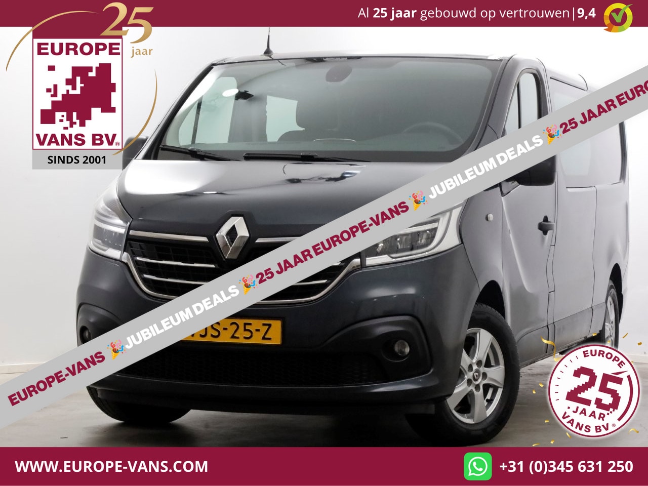 Renault Trafic - 2.0 dCi 120pk L2H1 D.C. Business LED/Camera/Navi 03-2021 - AutoWereld.nl