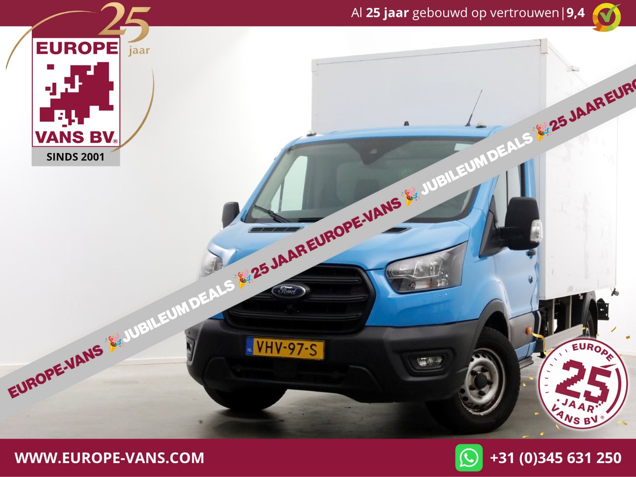 Ford Transit - 350 2.0 TDCI 130pk E6 Bakwagen met achterdeuren 2-Persoons 12-2020 - AutoWereld.nl