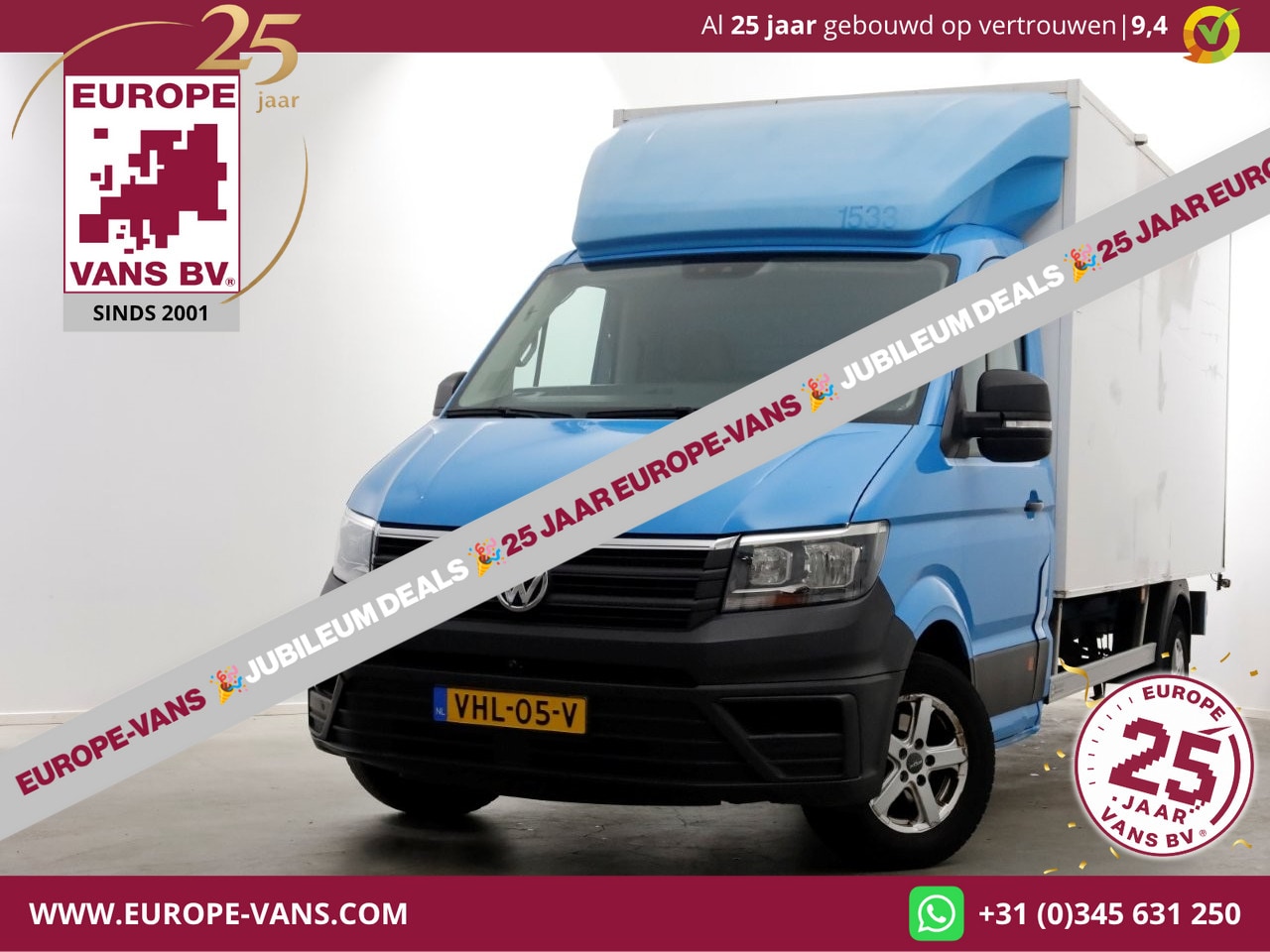 Volkswagen Crafter - 35 2.0 TDI E6 Bakwagen met achterdeuren 2-Persoons 11-2020 - AutoWereld.nl