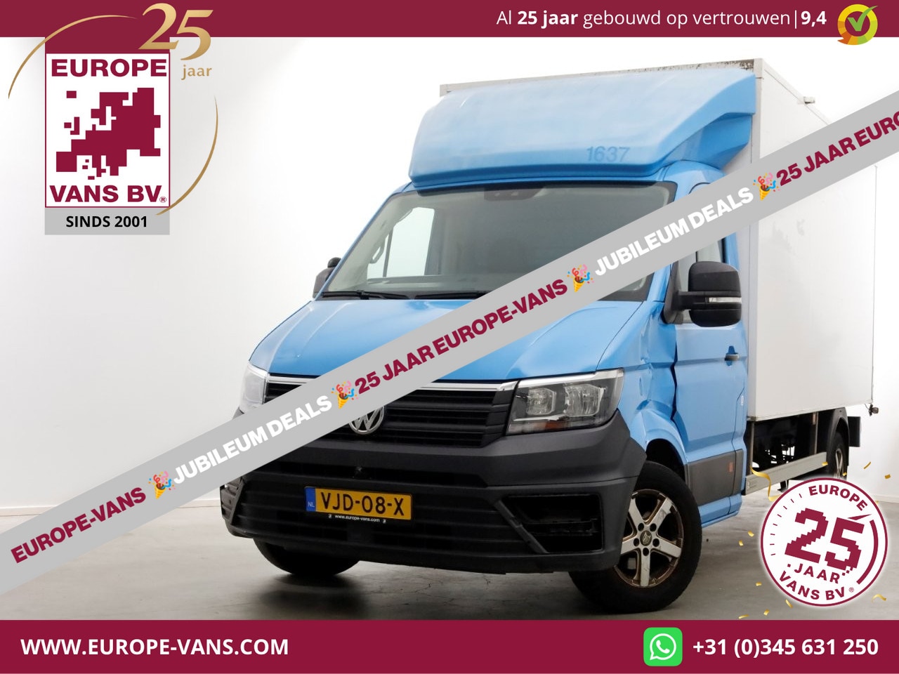 Volkswagen Crafter - 35 2.0 TDI E6 Bakwagen met achterdeuren 2-Persoons 01-2021 - AutoWereld.nl