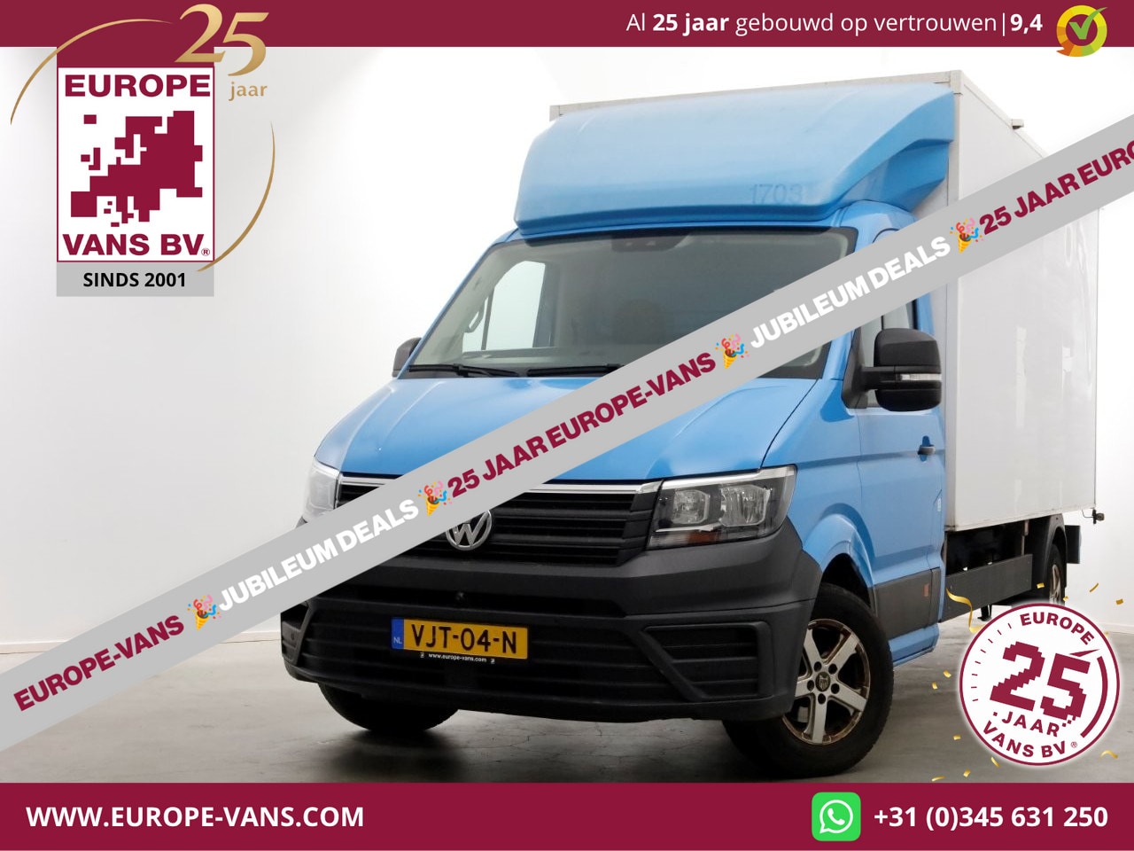 Volkswagen Crafter - 35 2.0 TDI E6 Bakwagen met achterdeuren 2-Persoons 03-2021 - AutoWereld.nl
