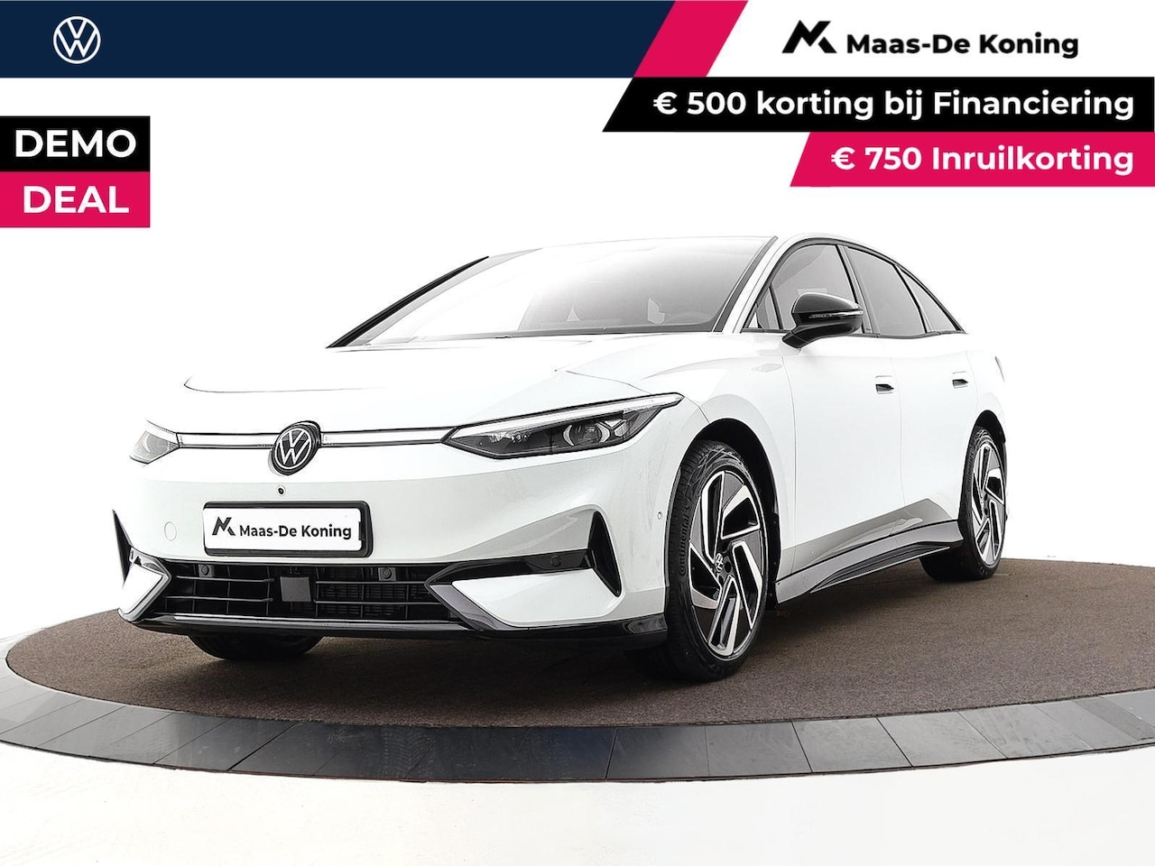 Volkswagen ID.7 - Pro Business 286pk 77 kWh · 360 Camera · Head-Up · Alarm · Elek. Trekhaak · Keyless · Elek - AutoWereld.nl