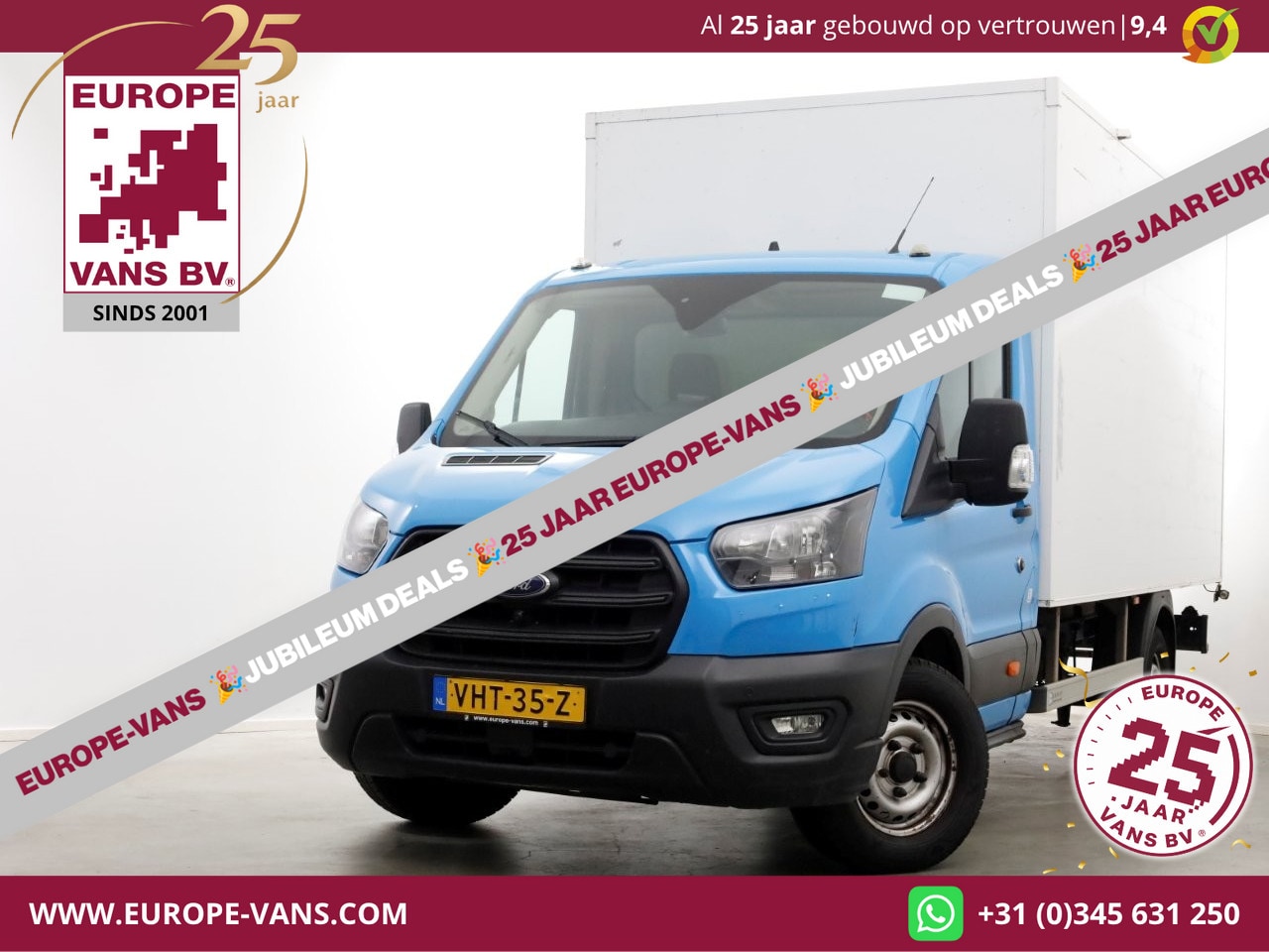 Ford Transit - 350 2.0 TDCI 130pk E6 Bakwagen met achterdeuren 2-Persoons 12-2020 - AutoWereld.nl