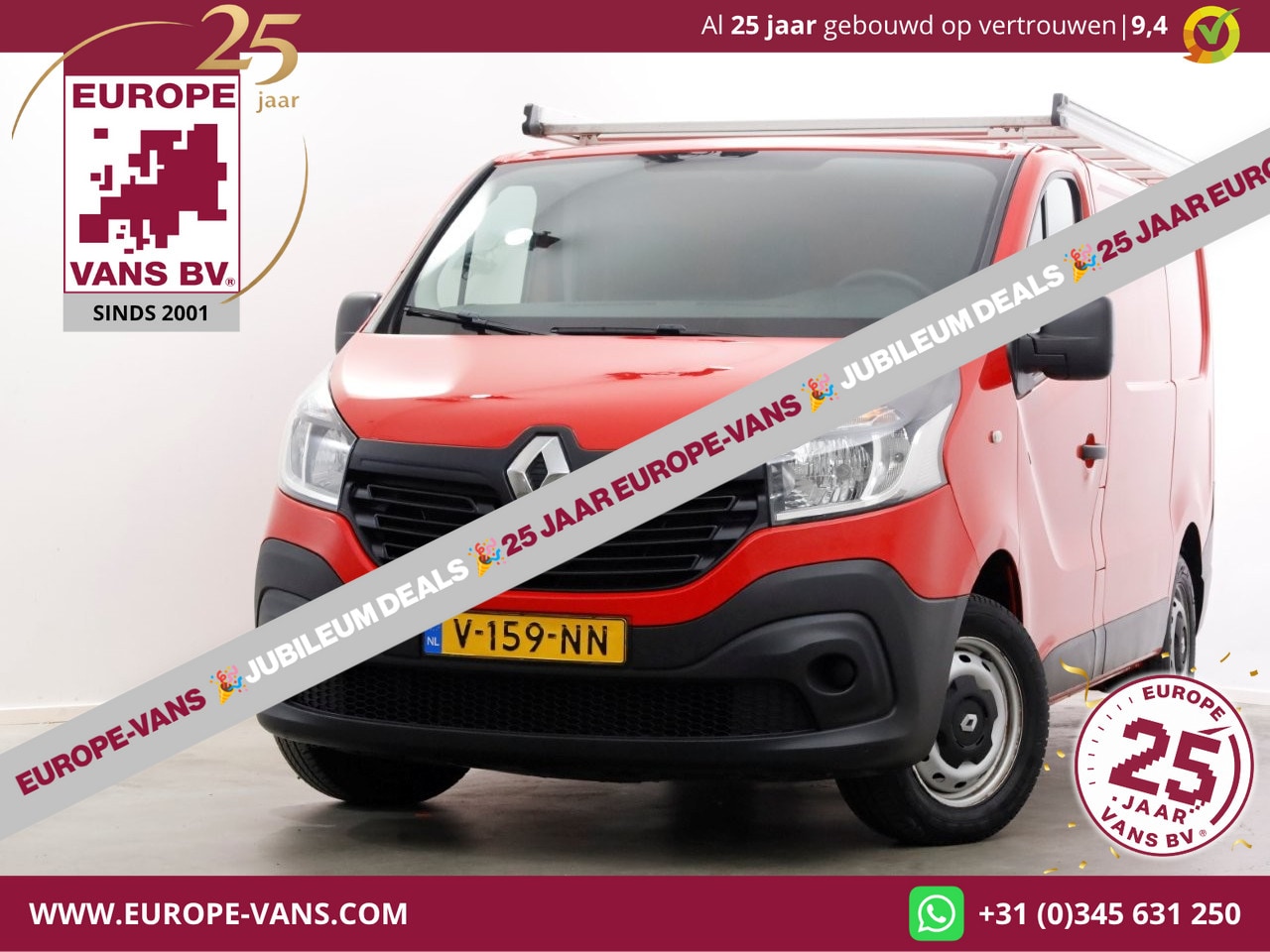 Renault Trafic - 1.6 dCi 120pk L1H1 Comfort Airco/Imperiaal 04-2018 - AutoWereld.nl