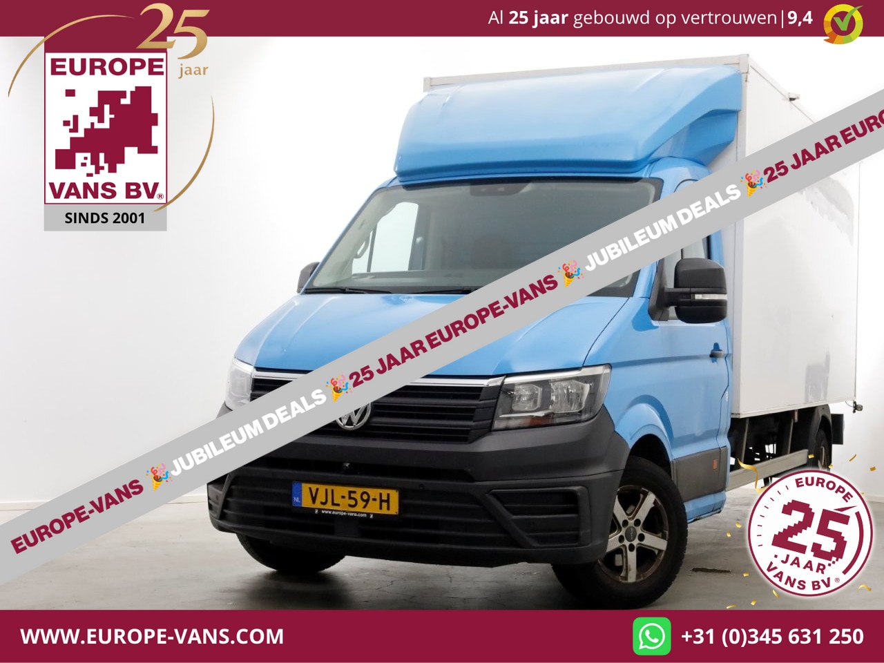 Volkswagen Crafter - 35 2.0 TDI E6 Bakwagen met achterdeuren 2-Persoons 02-2021 - AutoWereld.nl