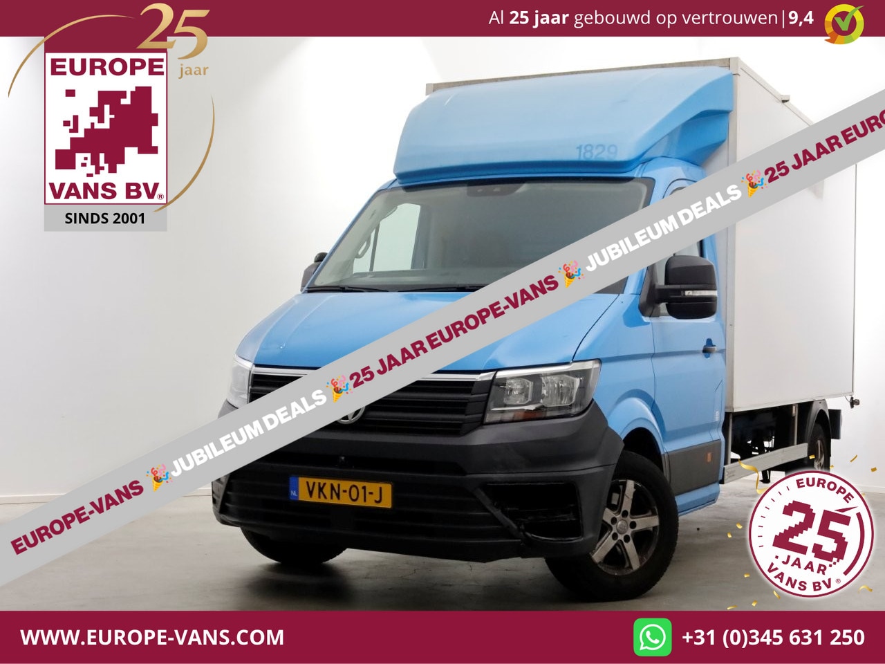 Volkswagen Crafter - 35 2.0 TDI E6 Bakwagen met achterdeuren 2-Persoons 05-2021 - AutoWereld.nl