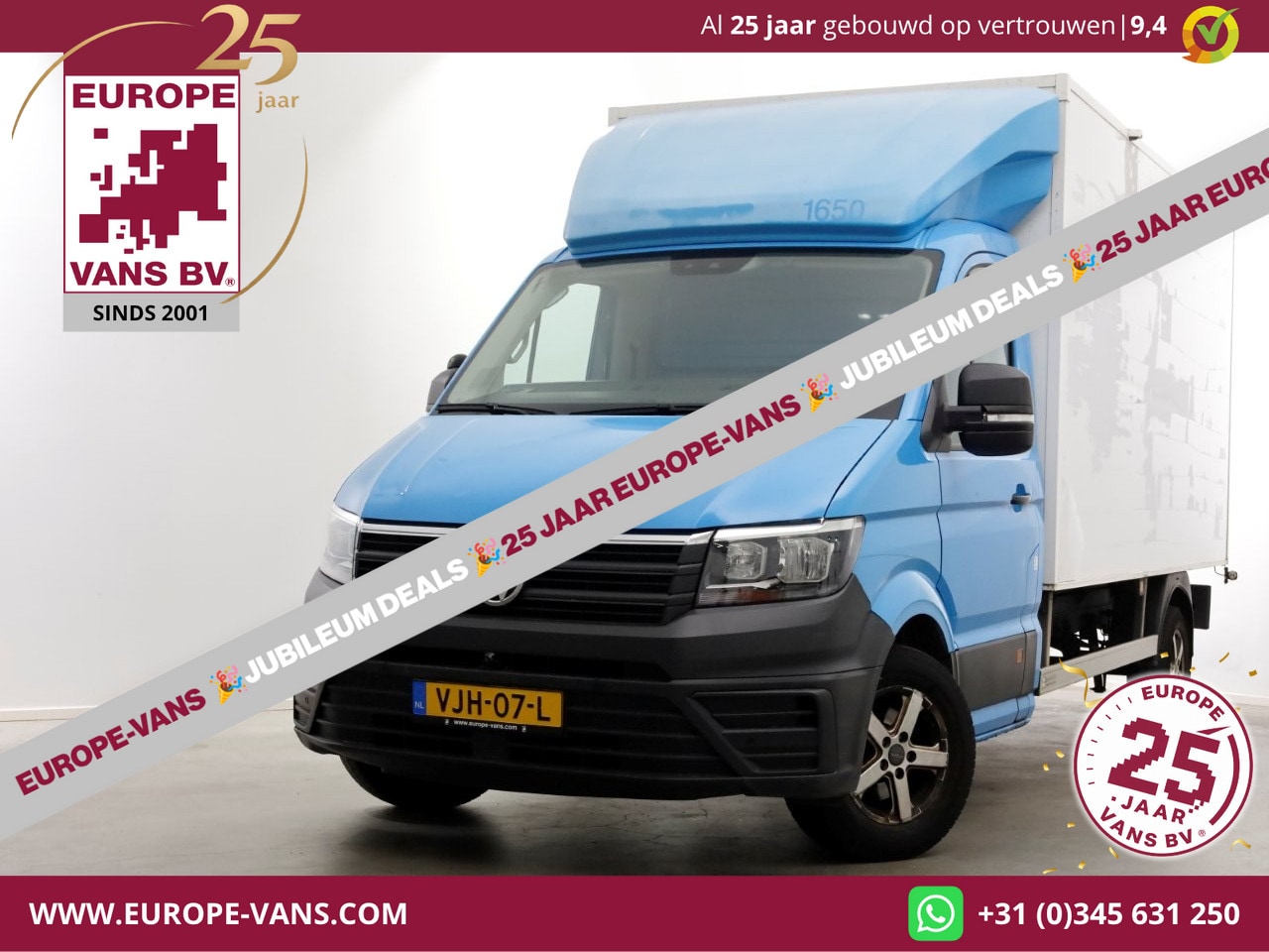 Volkswagen Crafter - 35 2.0 TDI E6 Bakwagen met achterdeuren 2-Persoons 02-2021 - AutoWereld.nl