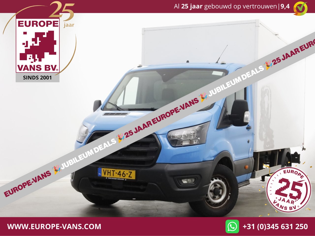 Ford Transit - 350 2.0 TDCI 130pk E6 Bakwagen met achterdeuren 2-Persoons 12-2020 - AutoWereld.nl