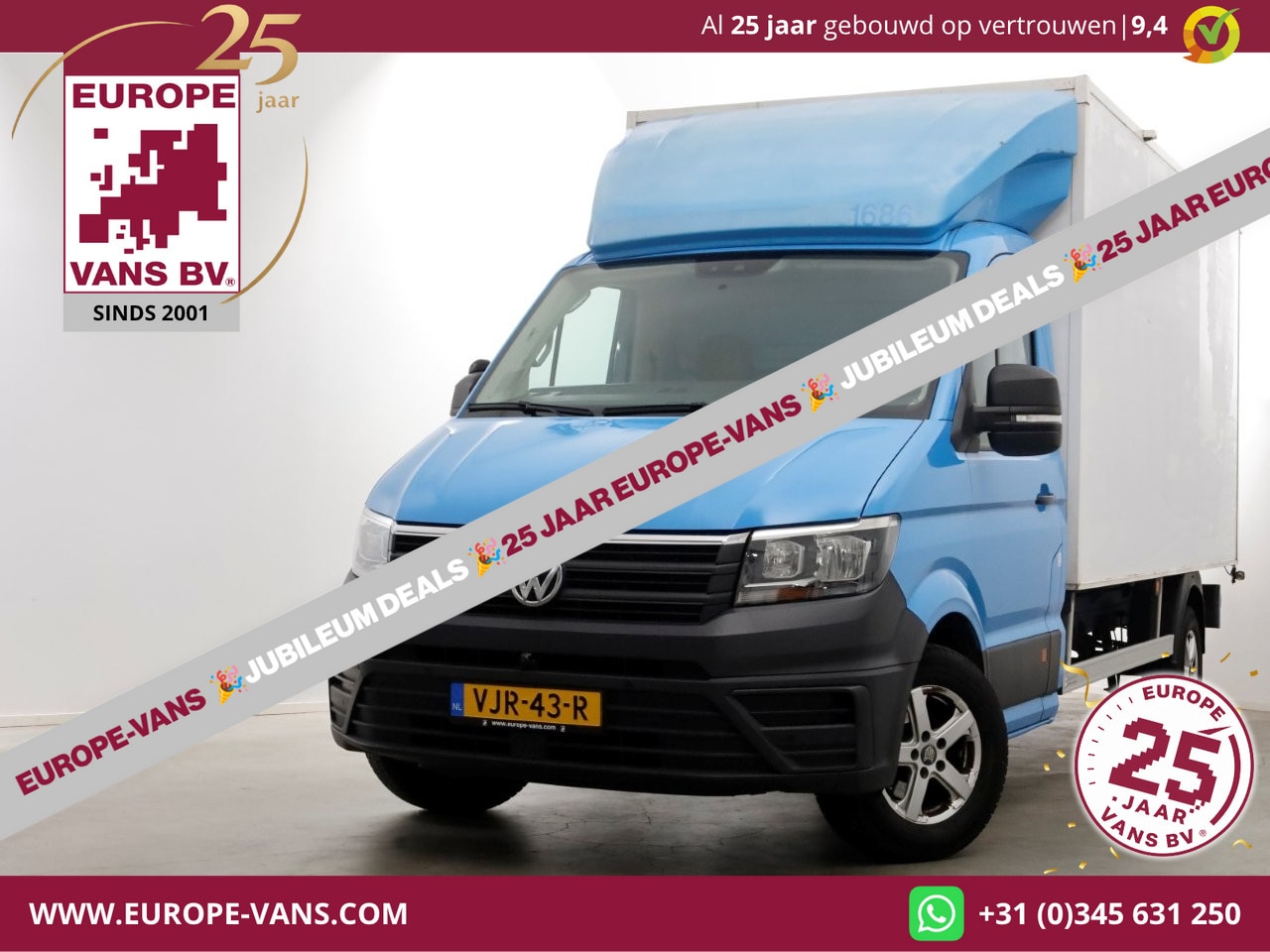Volkswagen Crafter - 35 2.0 TDI E6 Bakwagen met achterdeuren 2-Persoons 03-2021 - AutoWereld.nl