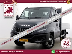 Iveco Daily - 35C18 3.0 180pk HiMatic Automaat D.C. Open Laadbak L412cm Trekhaak 3500kg 09-2022