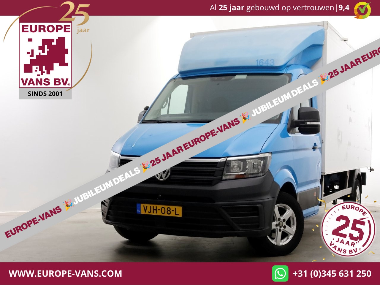 Volkswagen Crafter - 35 2.0 TDI E6 Bakwagen met achterdeuren 2-Persoons 02-2021 - AutoWereld.nl