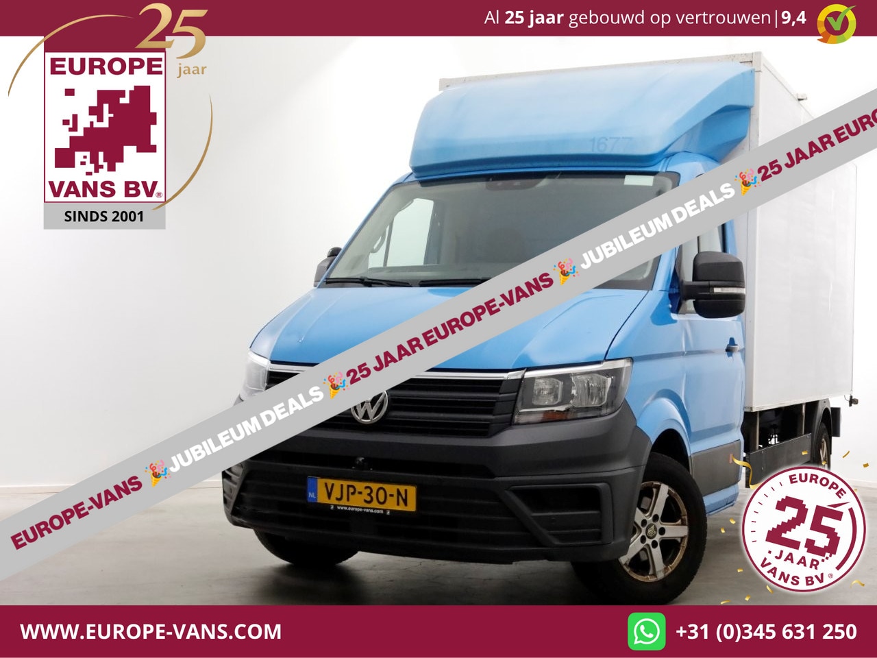 Volkswagen Crafter - 35 2.0 TDI E6 Bakwagen met achterdeuren 2-Persoons 03-2021 - AutoWereld.nl