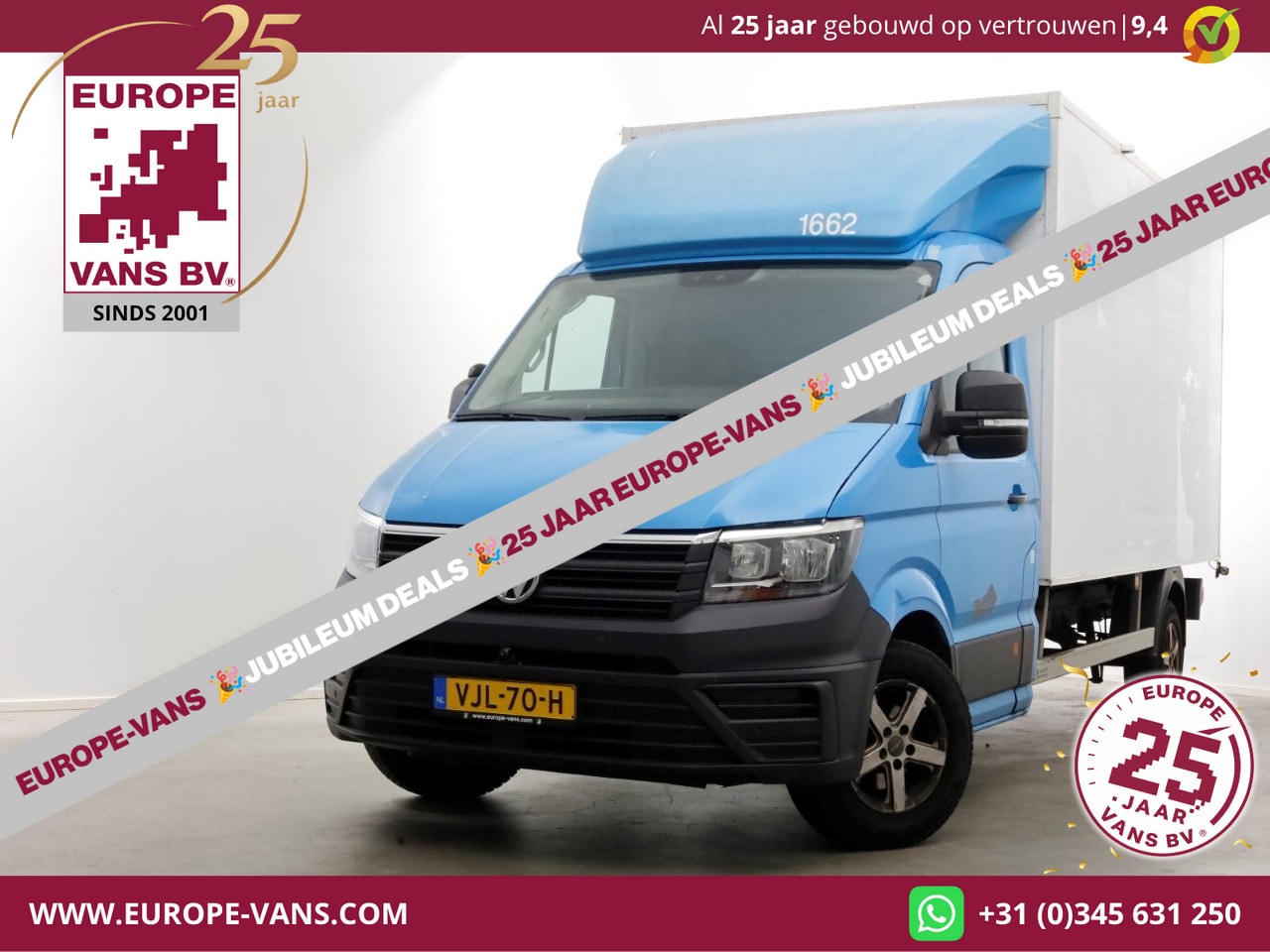 Volkswagen Crafter - 35 2.0 TDI E6 Bakwagen met achterdeuren 2-Persoons 02-2021 - AutoWereld.nl