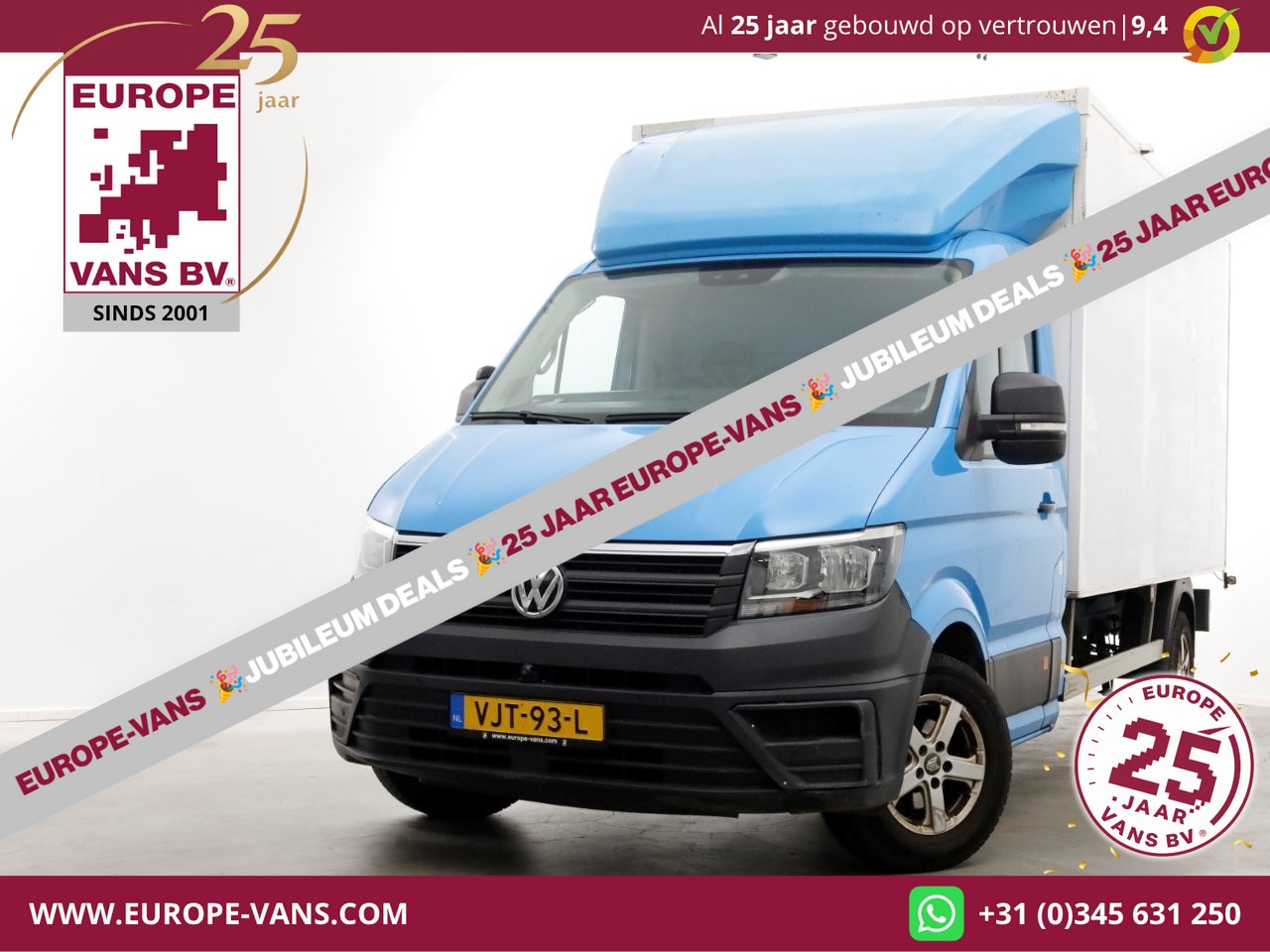 Volkswagen Crafter - 35 2.0 TDI E6 Bakwagen met achterdeuren 2-Persoons 03-2021 - AutoWereld.nl