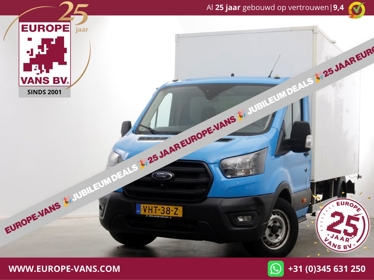 Ford Transit - 350 2.0 TDCI 130pk Bakwagen met achterdeuren 2-Persoons 12-2020 - AutoWereld.nl