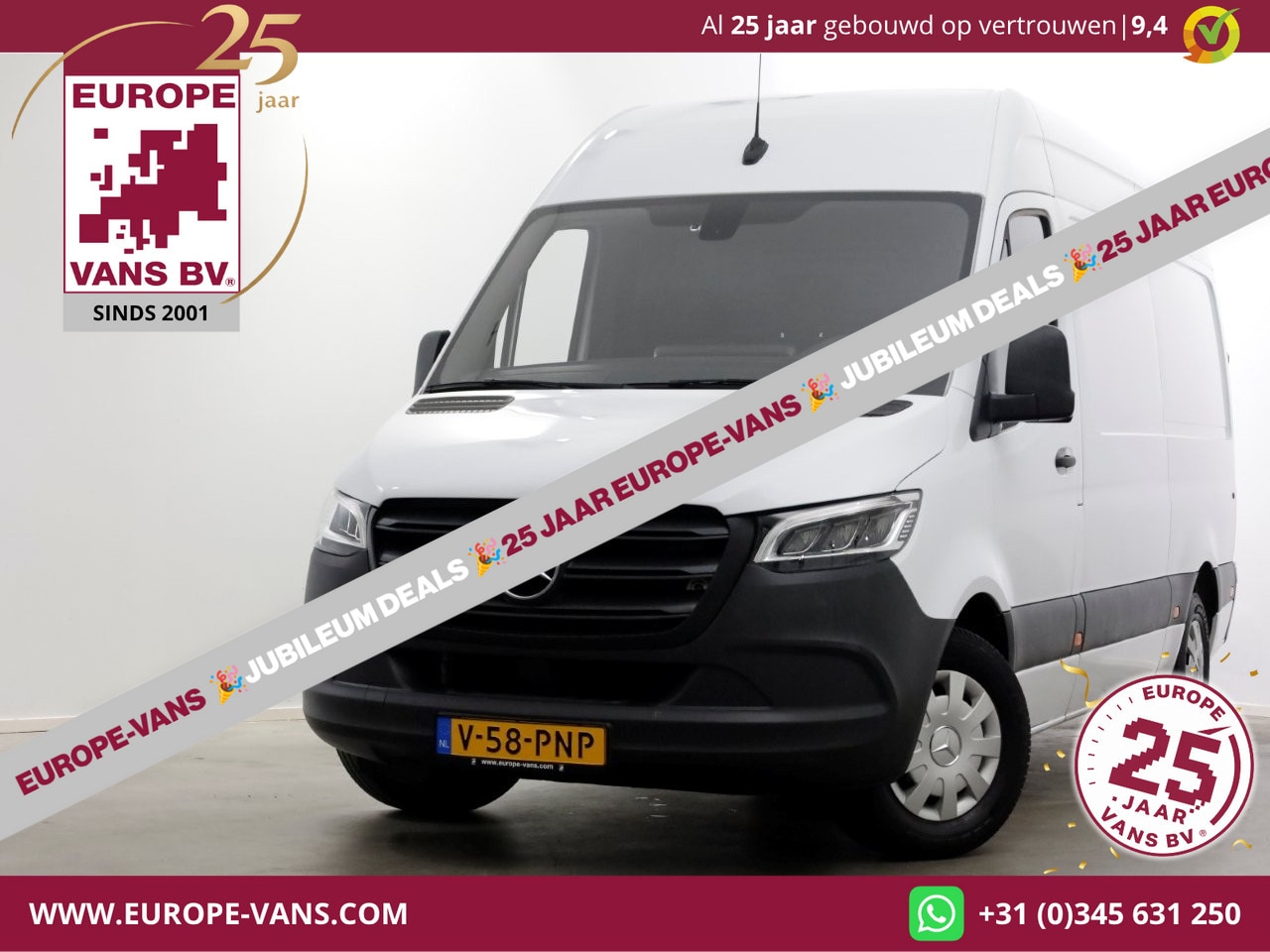 Mercedes-Benz Sprinter - 315 CDI 150pk RWD L2H2 LED/Airco/Camera 08-2021 - AutoWereld.nl