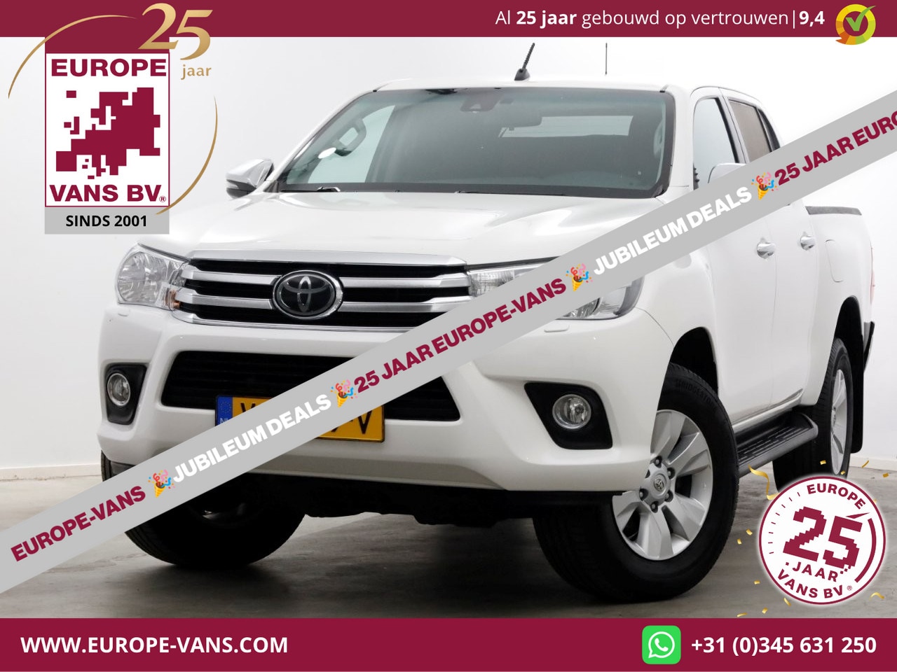 Toyota HiLux - 2.4 D-4D-F 150pk E6 4WD 4x4 Double Cab Automaat 08-2019 - AutoWereld.nl