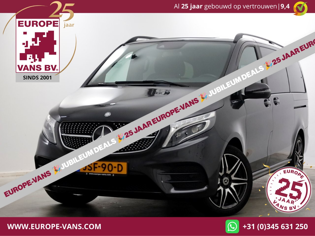 Mercedes-Benz V-klasse - 300d 4-MATIC Lang Edition AMG Personenbus INCL. BTW/BPM 09-2021 - AutoWereld.nl