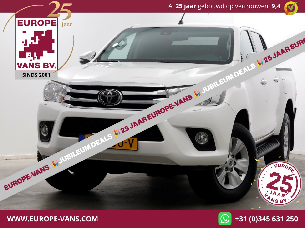 Toyota HiLux - 2.4 D-4D-F 150pk E6 4WD 4x4 Double Cab Automaat 08-2019 - AutoWereld.nl