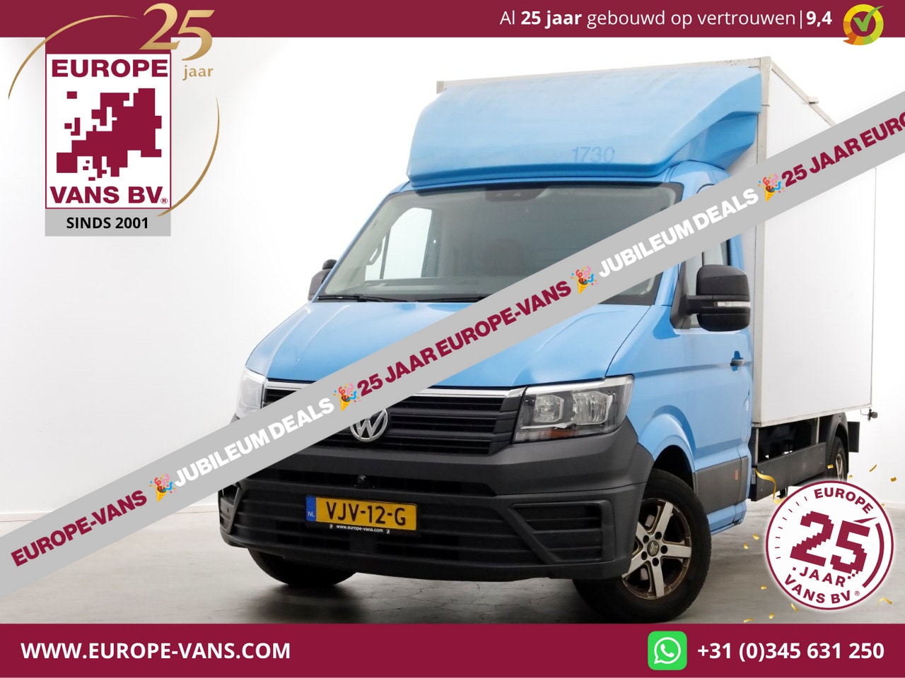 Volkswagen Crafter - 35 2.0 TDI E6 Bakwagen met achterdeuren 2-Persoons 03-2021 - AutoWereld.nl