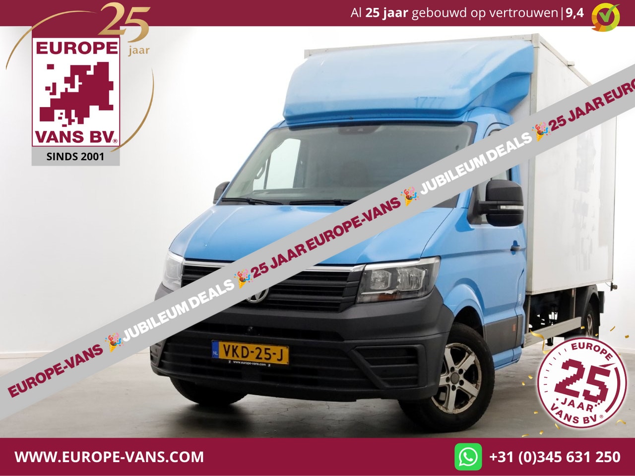 Volkswagen Crafter - 35 2.0 TDI E6 Bakwagen met achterdeuren 2-Persoons 04-2021 - AutoWereld.nl