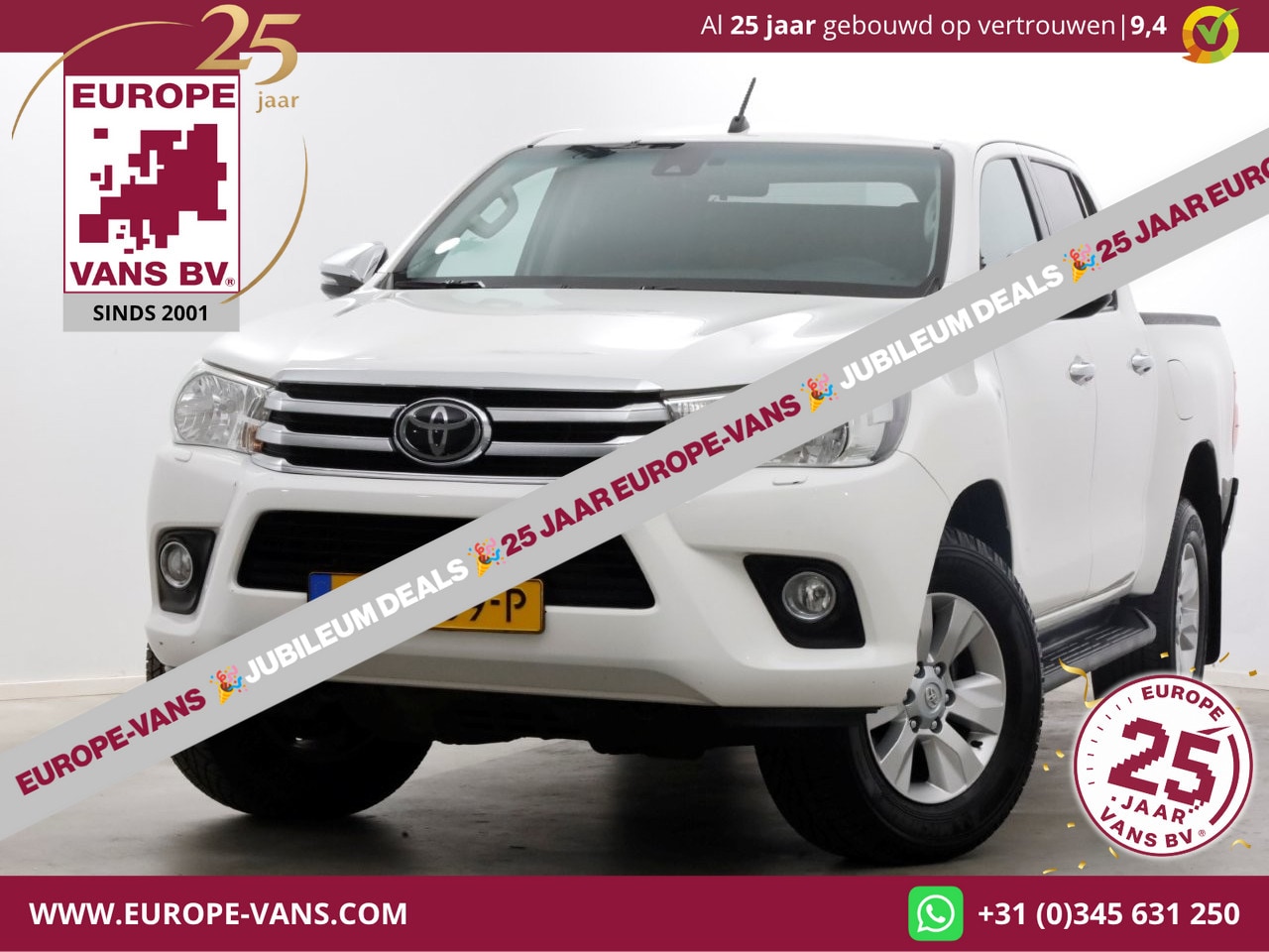 Toyota HiLux - 2.4 D-4D-F 150pk E6 4WD 4x4 Double Cab Automaat 08-2019 - AutoWereld.nl