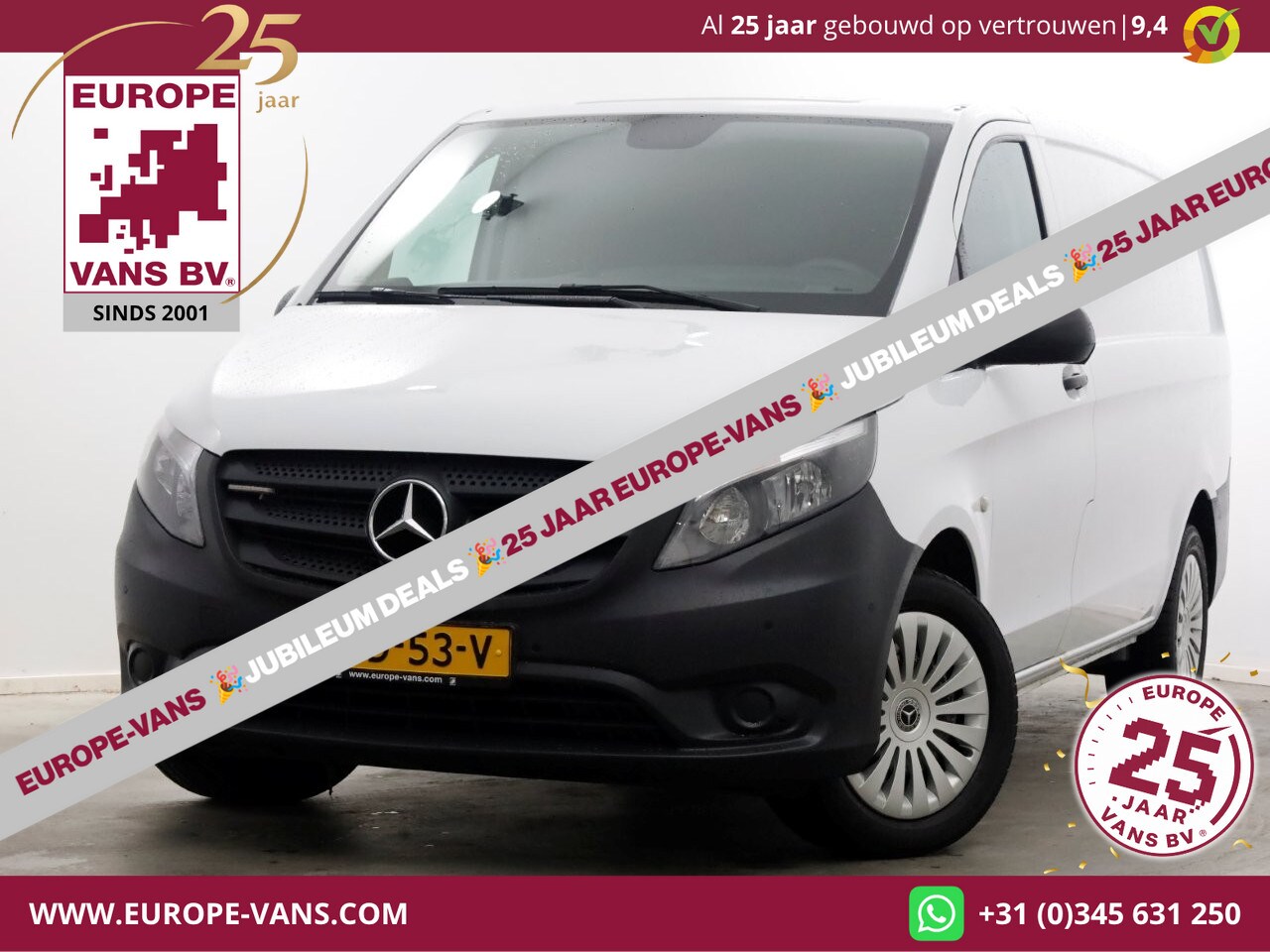 Mercedes-Benz Vito - 114 CDI 136pk Lang 9G Automaat 4x4 4WD Navi/Camera/Achterklep 07-2021 - AutoWereld.nl