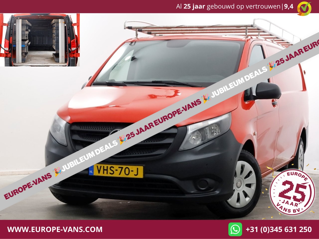 Mercedes-Benz Vito - 114 CDI 136pk XL Extra Lang Navi/Camera/Inrichting 01-2021 - AutoWereld.nl
