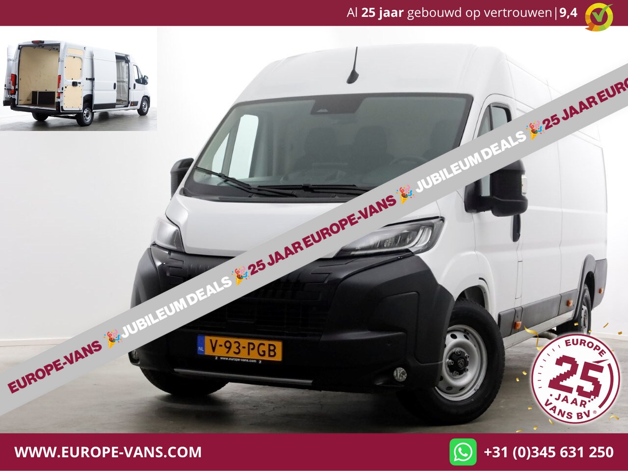 Peugeot Boxer - 2.2 BlueHDi 180pk Automaat L4H2 LED/ACC/Navi/Camera 11-2024 - AutoWereld.nl