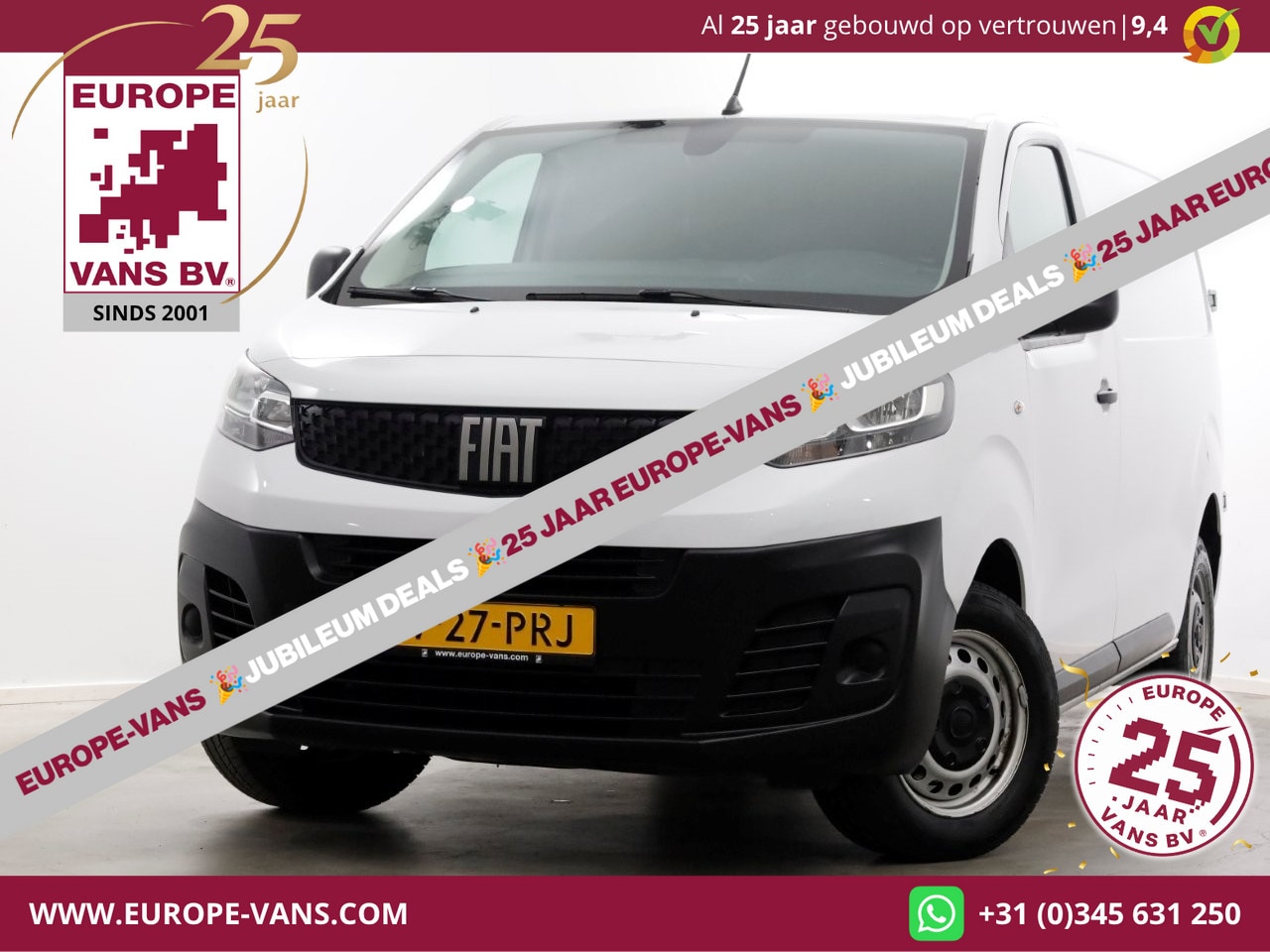 Fiat Scudo - 1.5 MultiJet 102pk L2H1 Airco/Navi/Cruise Control 10-2022 - AutoWereld.nl