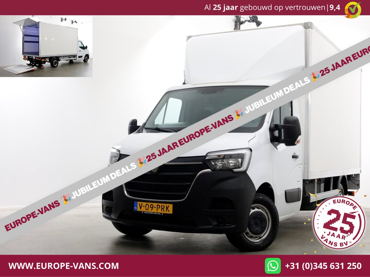 Renault Master - T35 2.3 dCi 145pk Bakwagen met laadklep 960kg laadvermogen 04-2024 - AutoWereld.nl