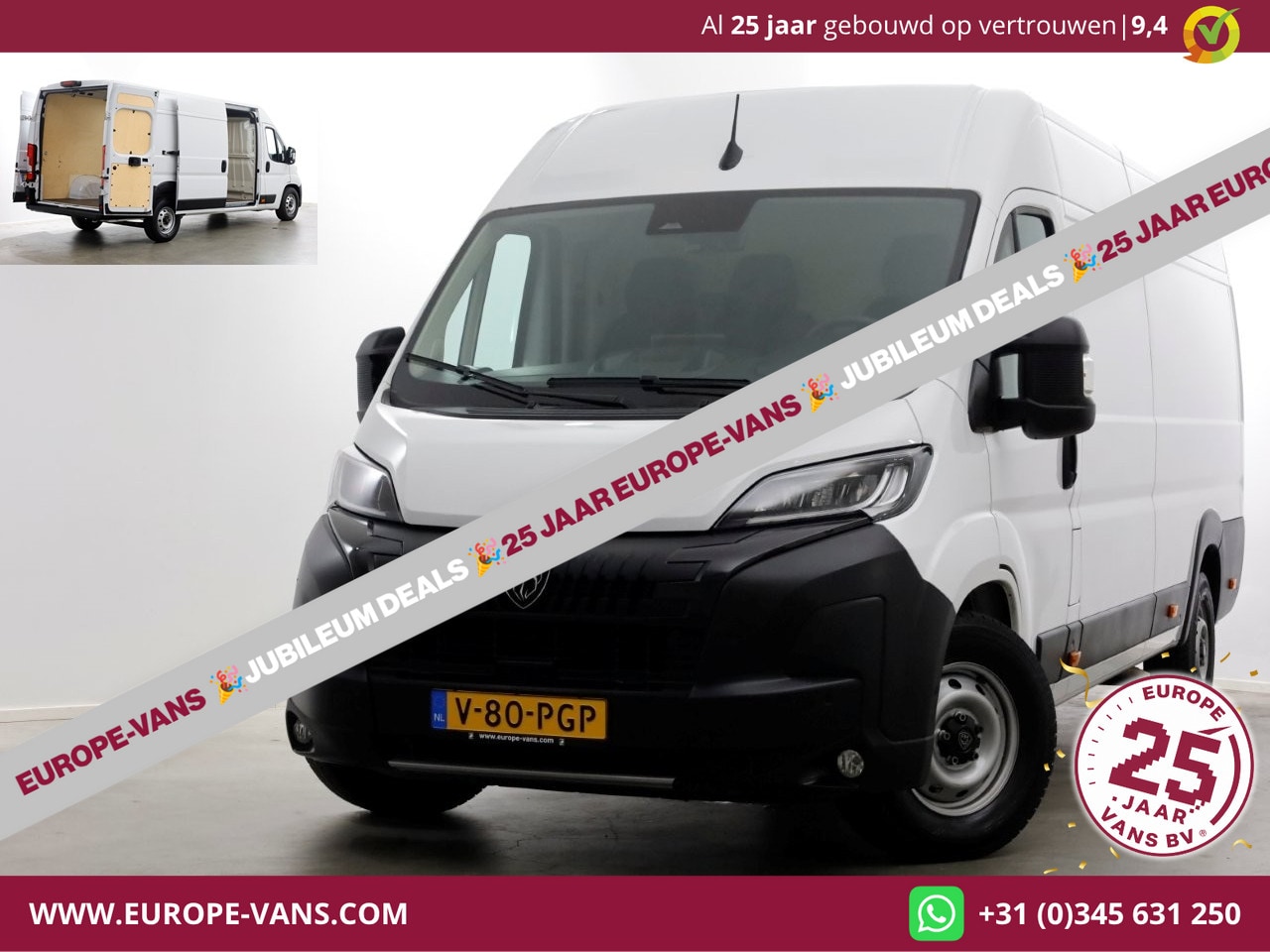 Peugeot Boxer - 2.2 BlueHDi 180pk Automaat L4H2 LED/ACC/Navi/Camera 12-2024 - AutoWereld.nl
