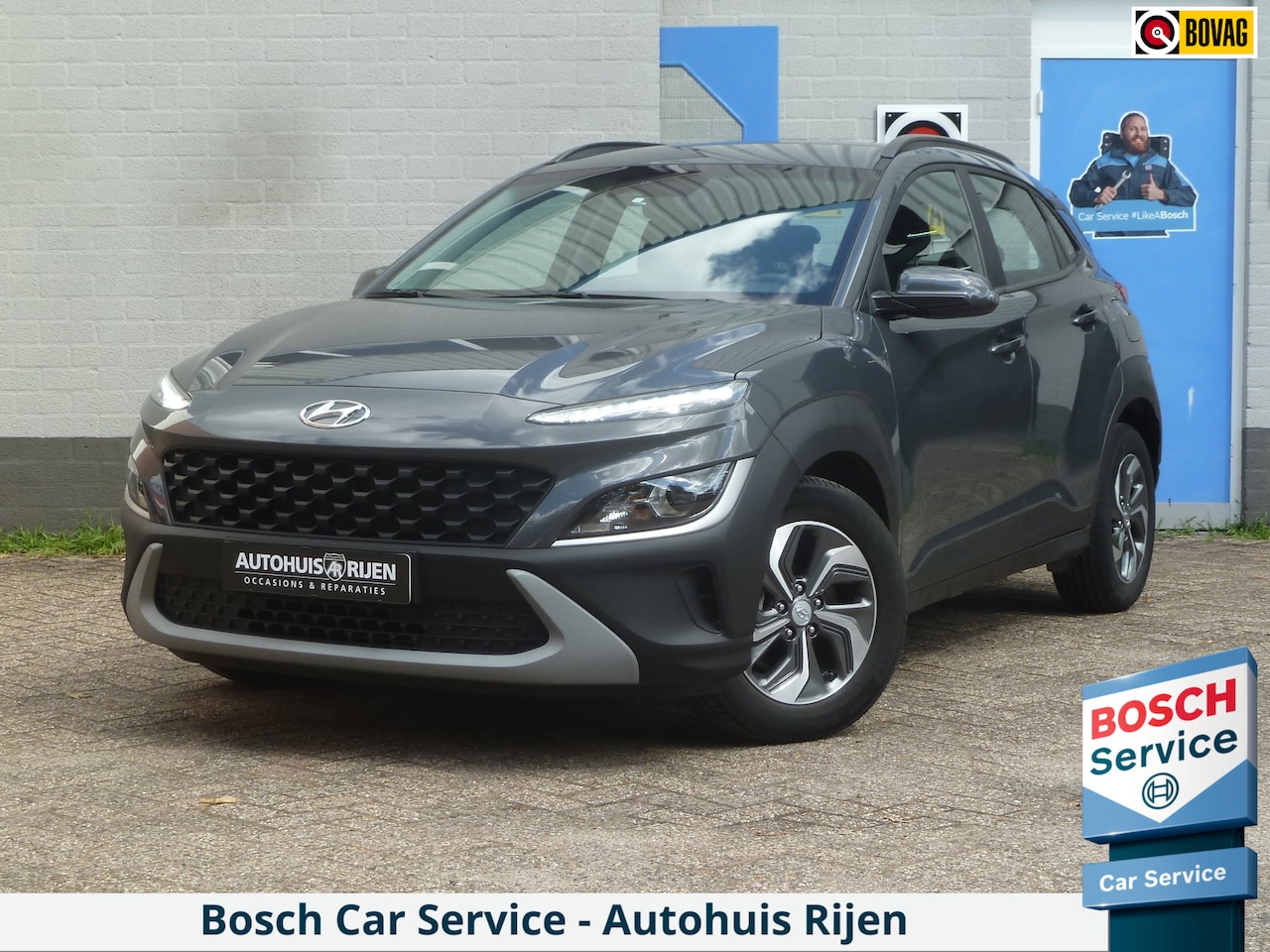Hyundai Kona - 1.6 GDI HEV Comfort Smart|Navi|Camera|Lane-Assist|Apple-Carplay/Android-Auto - AutoWereld.nl