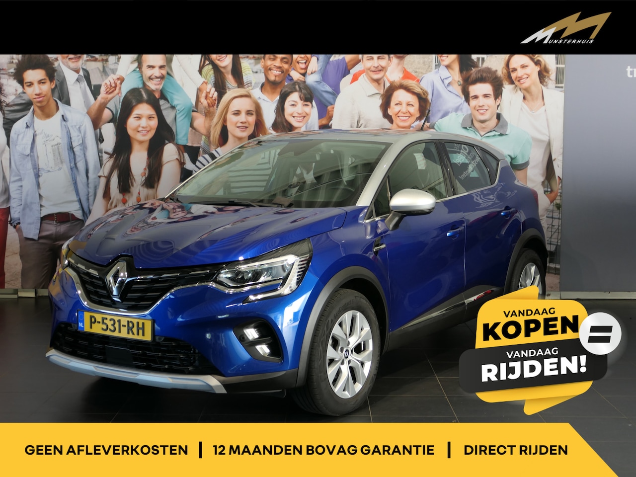 Renault Captur - 1.3 TCe 140 Intens *Automaat!* - Trekhaak - Sensor v+a - Stoelverwarming - AutoWereld.nl