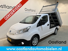Nissan e-NV200 - Optima 40 kWh Kipper / 100% Elektrisch / Airco / Cruise Control / Navigatie / 24.700 KM