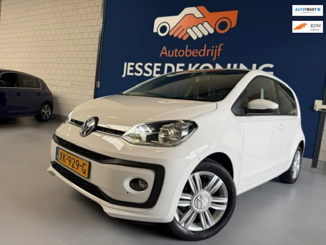 Volkswagen Up! - 1.0 BMT high up! / bj.2018 / kleur: wit / airco / apple carplay / 5 deurs / NAP met 131104 - AutoWereld.nl
