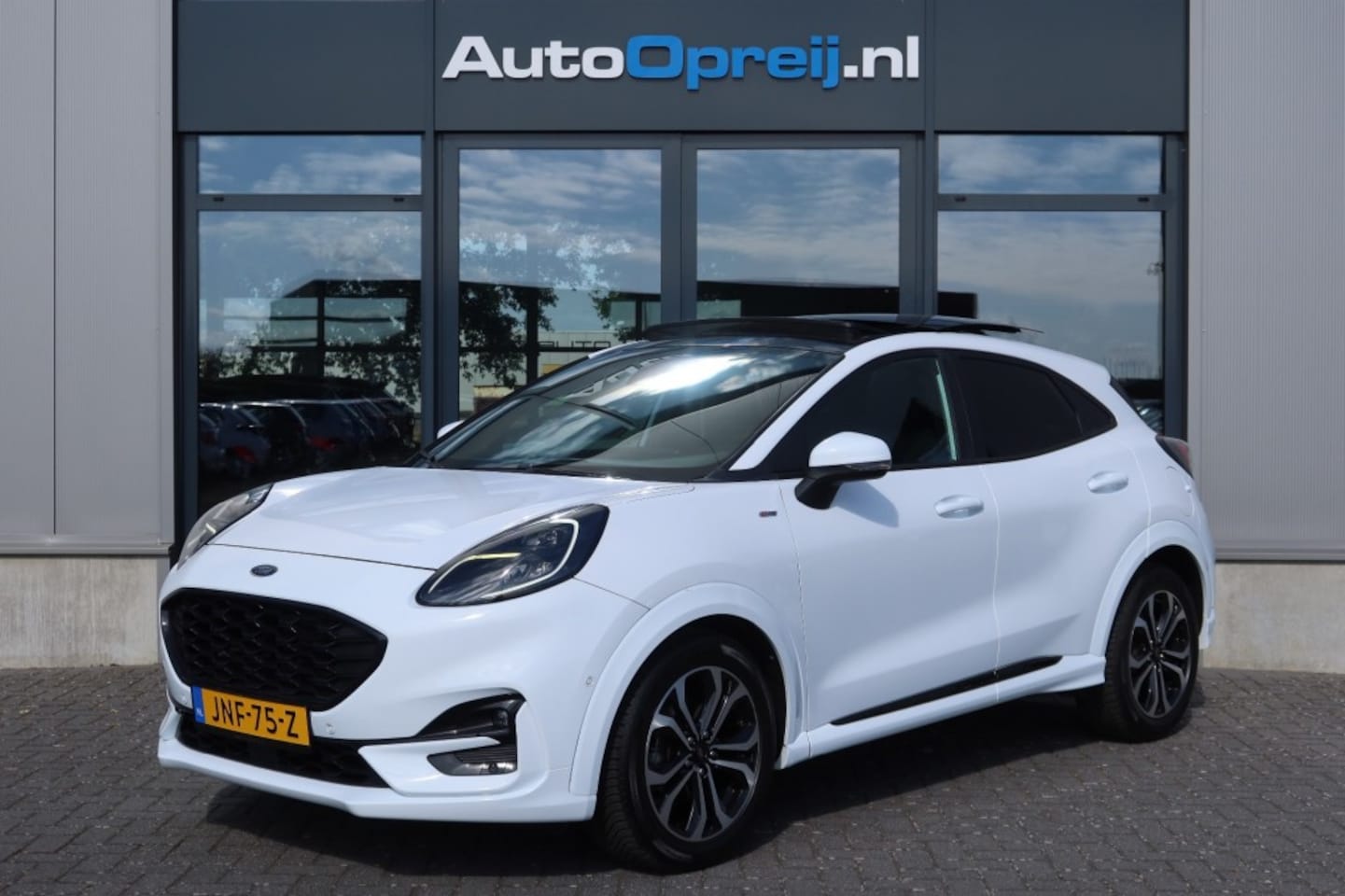 Ford Puma - 1.0 EcoBoost Hybrid ST-Line X NAVI, Camera, Panoramadak, BenO, Winter Pack, Drive.ass. Pac - AutoWereld.nl
