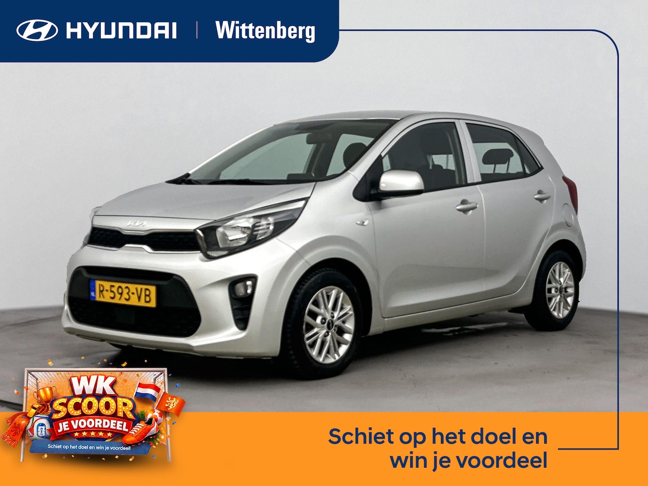 Kia Picanto - 1.0 DPi DynamicLine Aut. | Lm-wielen | Apple Carplay | Android Auto | Camera | Airco | - AutoWereld.nl